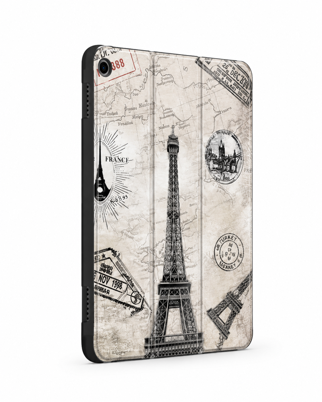 Funda Fibra Fire HD8 Diseño Beige-1