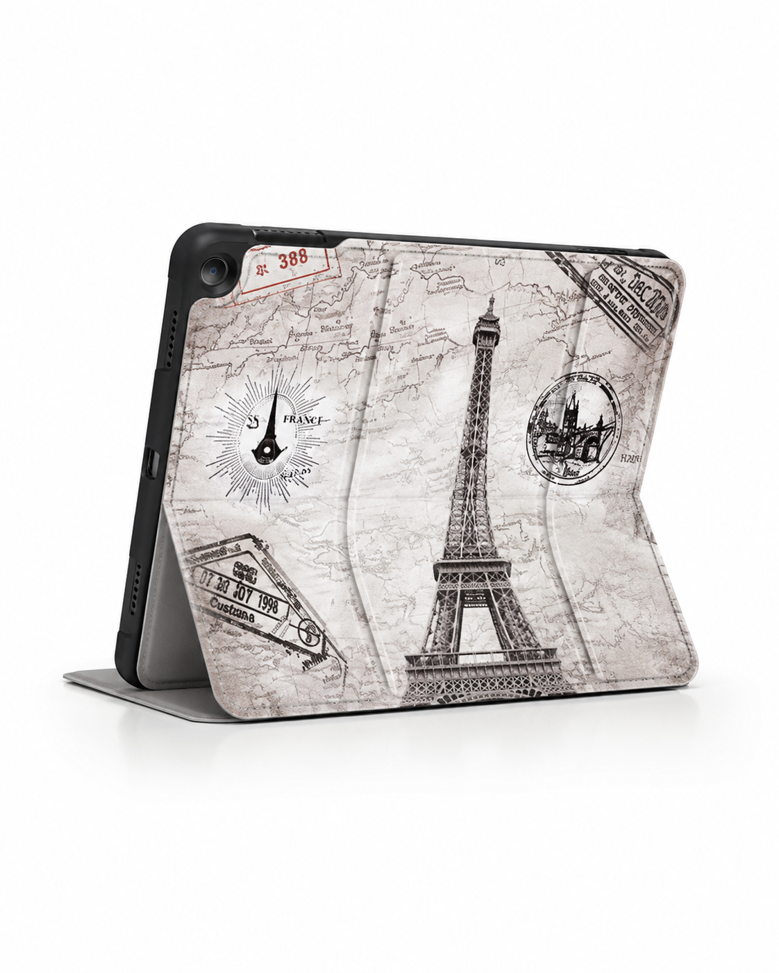 Funda Fibra Fire HD8 Diseño Beige-2