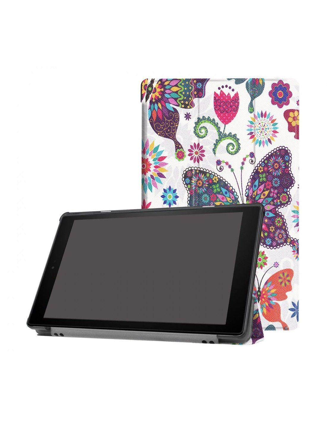 Funda Fibra Fire HD10 (9-10Gen) Diseño Blanco-0