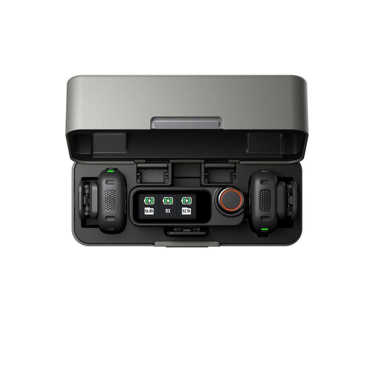 Microfono DJI Mic 3 (2 TX + 1 RX + Charging Case)-3