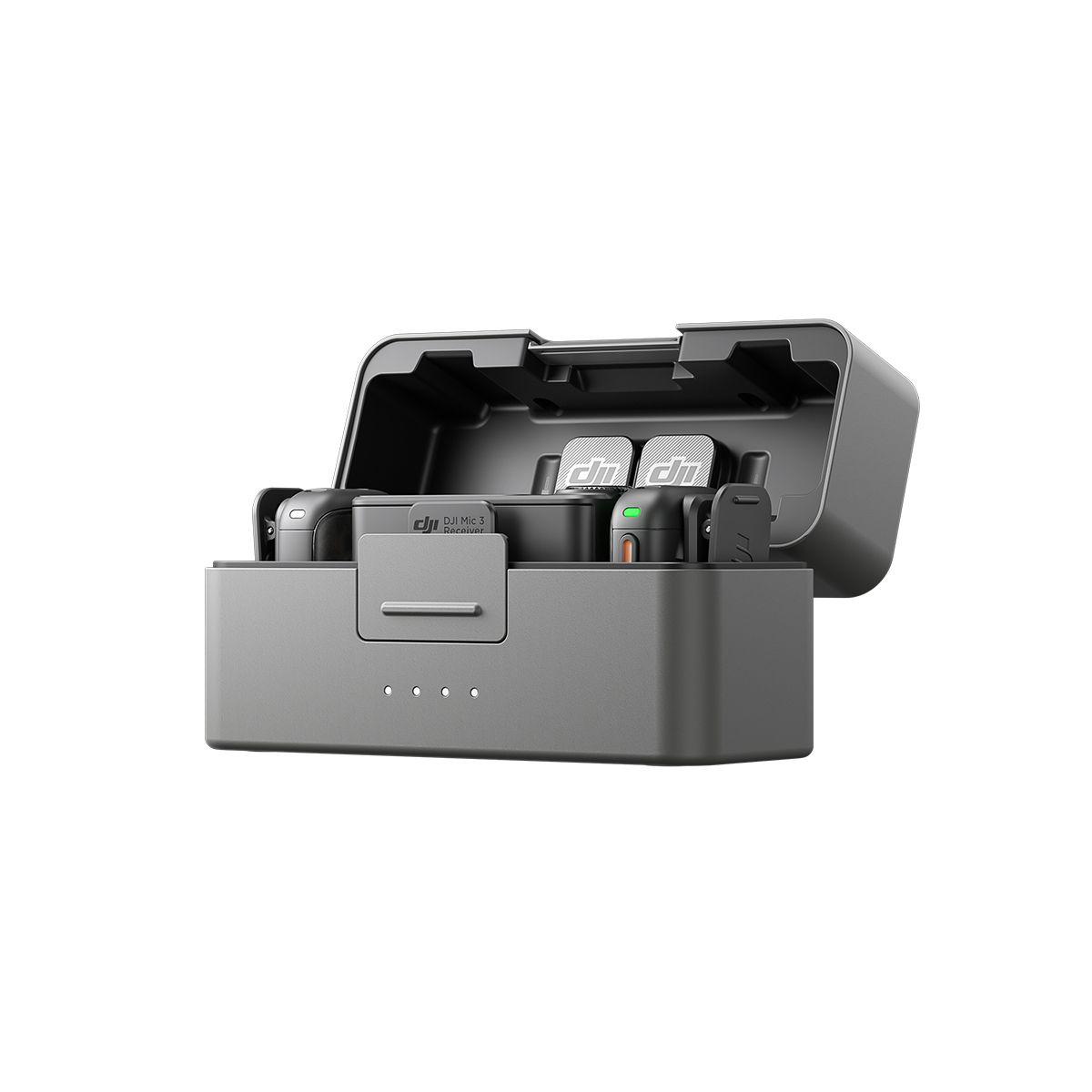 Microfono DJI Mic 3 (2 TX + 1 RX + Charging Case)-6