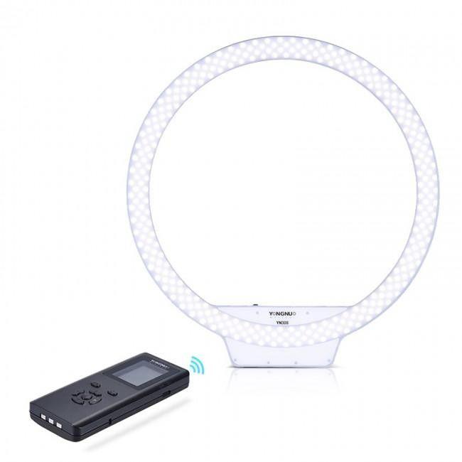 Aro de luz led Yongnuo YN608 RGB-4