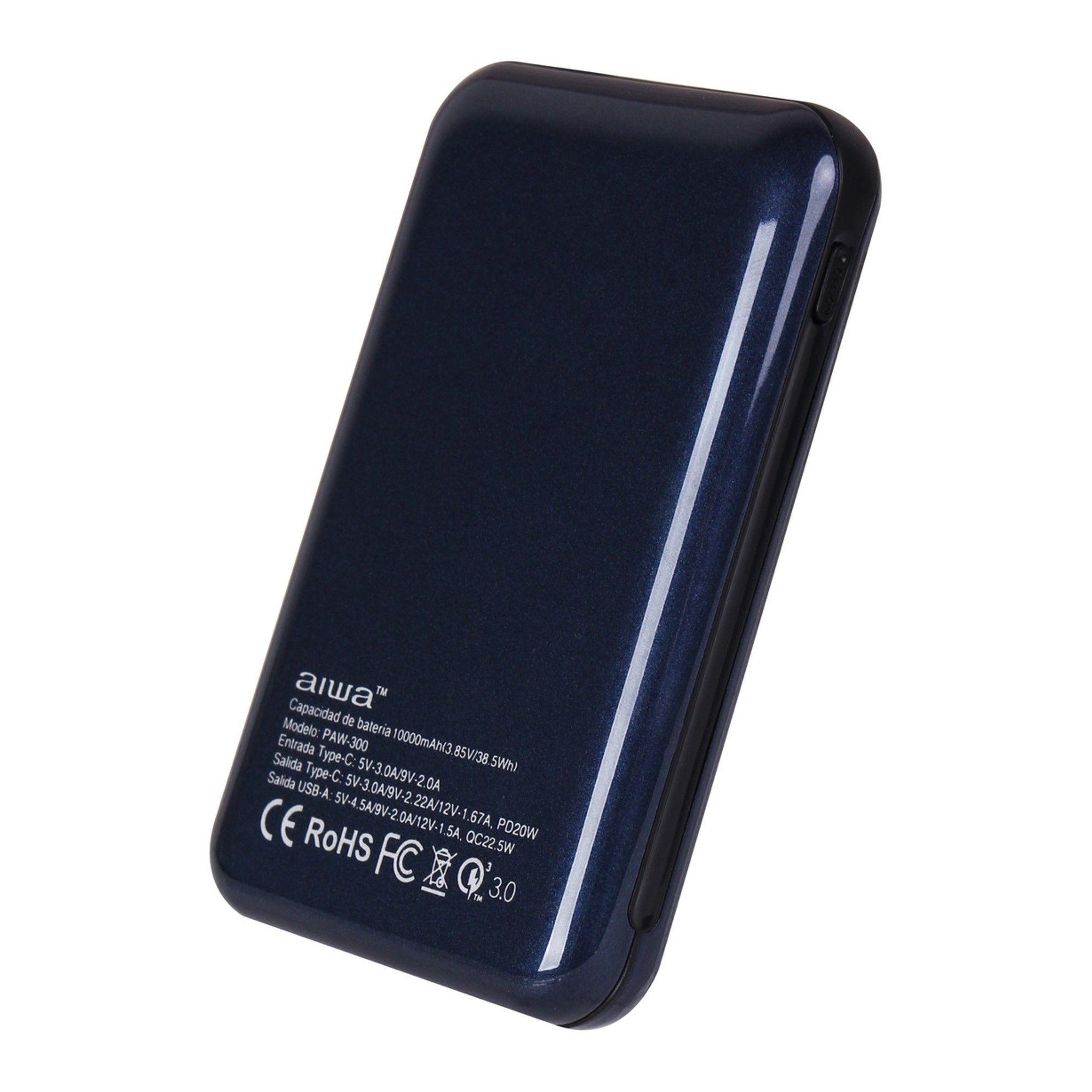 Power Bank Batería Portátil Aiwa 10000Mah-3