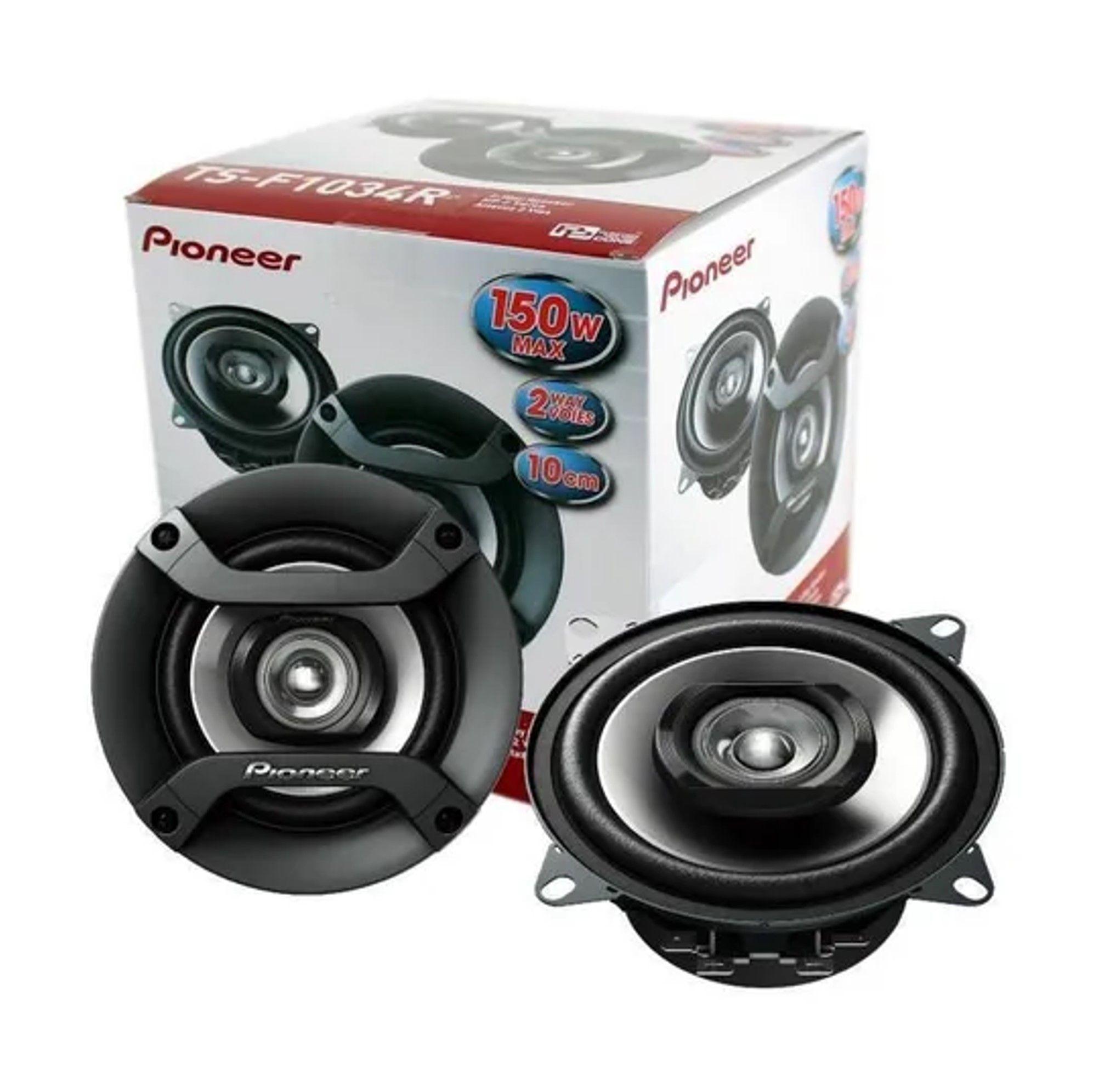 Parlantes 4 Pulgadas Pionner Para Auto 2 Vias 150w TS F1034R-2