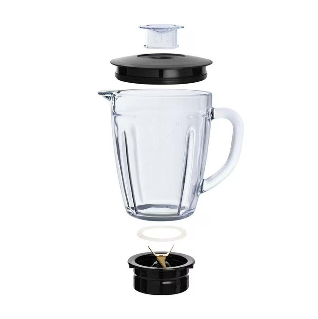 LICUADORA THOMAS 600W JARRA DE VIDRIO 2 VELOCIDADES-3