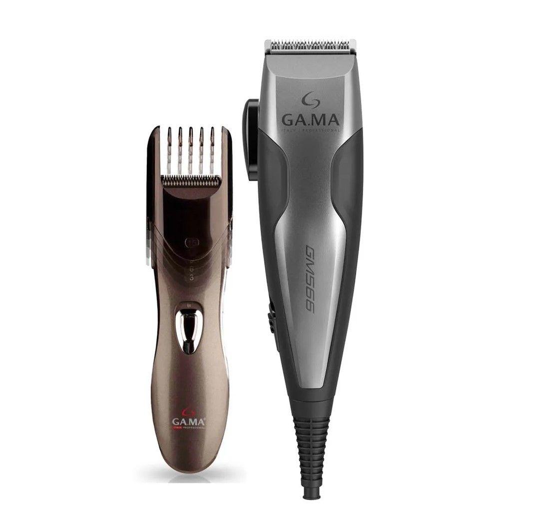 SET 2 MAQUINA CORTAPELO GM566 MALETA 29 ACCESORIOS-4