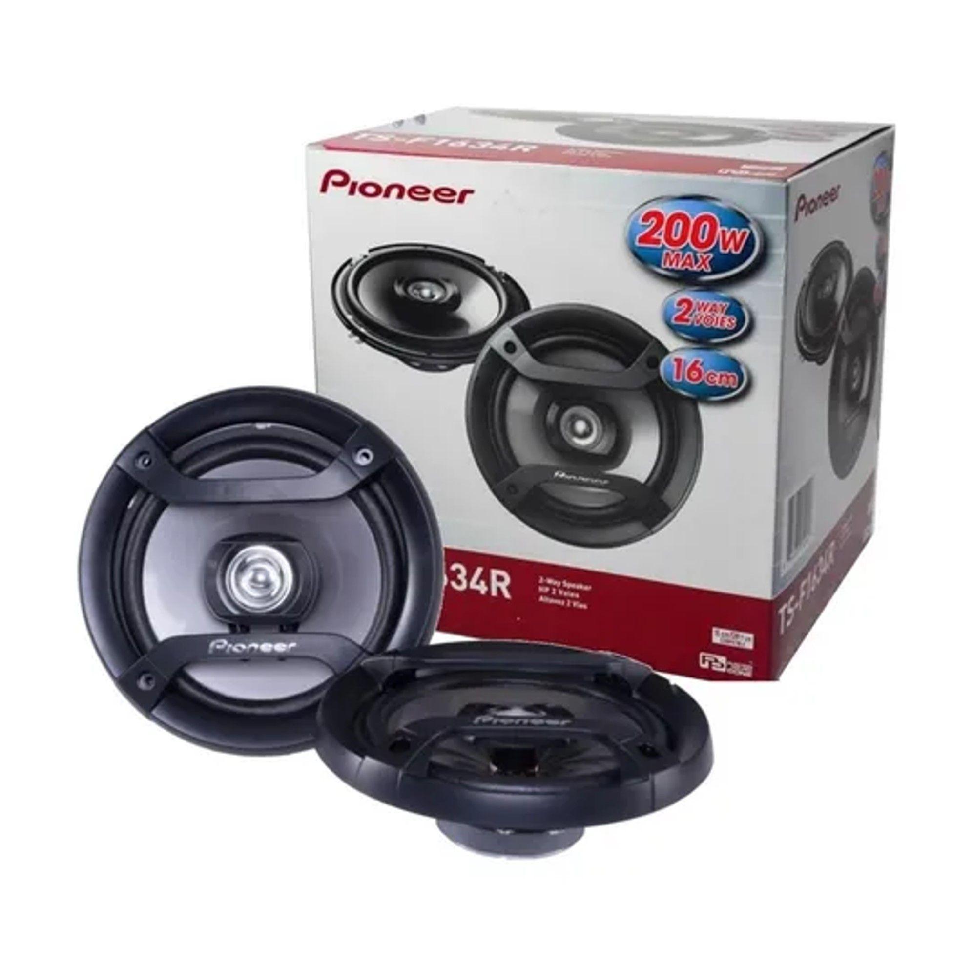 Parlantes Pionner 200w 2 vias TS F1634R-2
