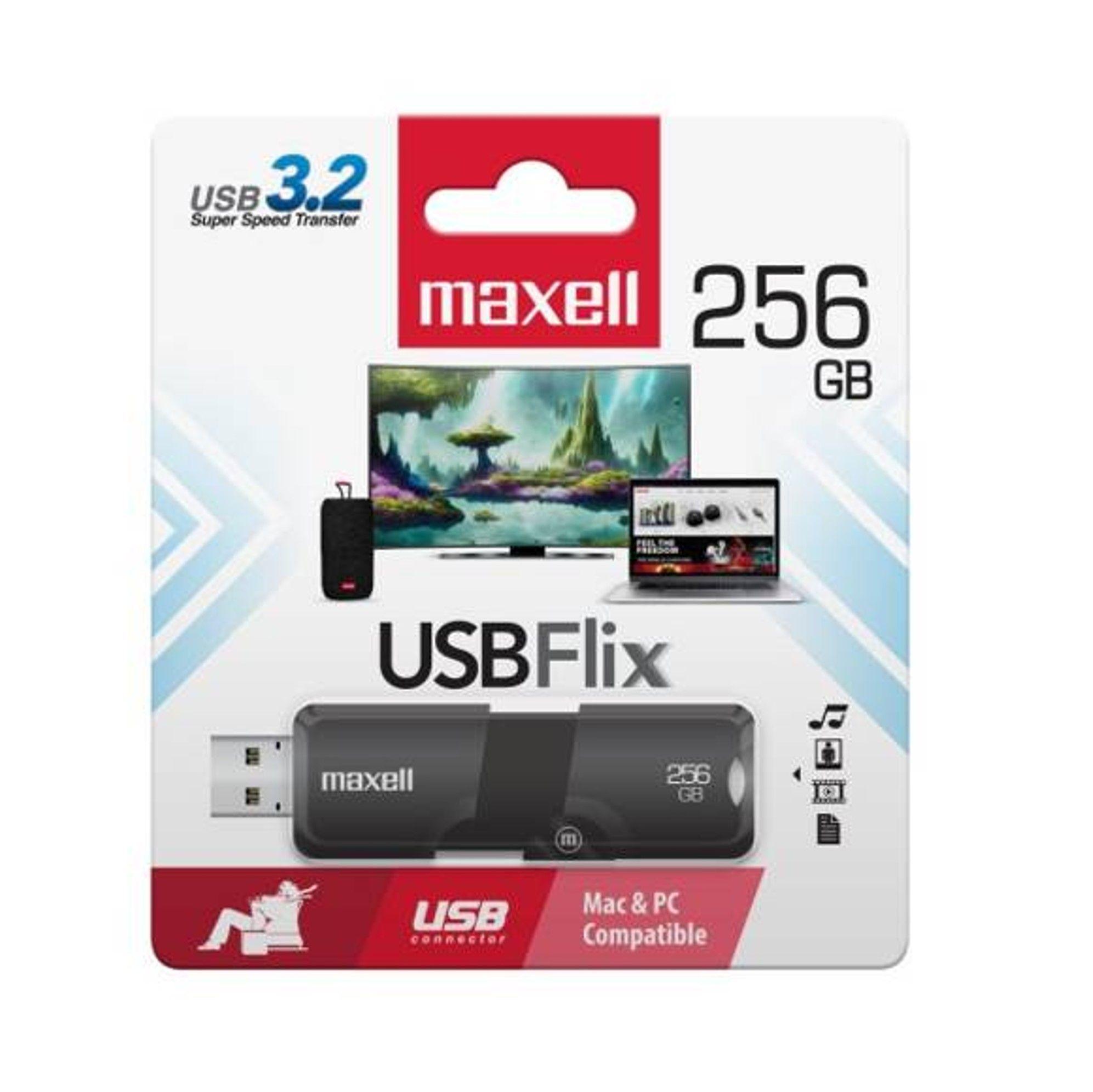 Pendrive Maxell FLIX 256GB USB 3 2 Alta Velocidad-2