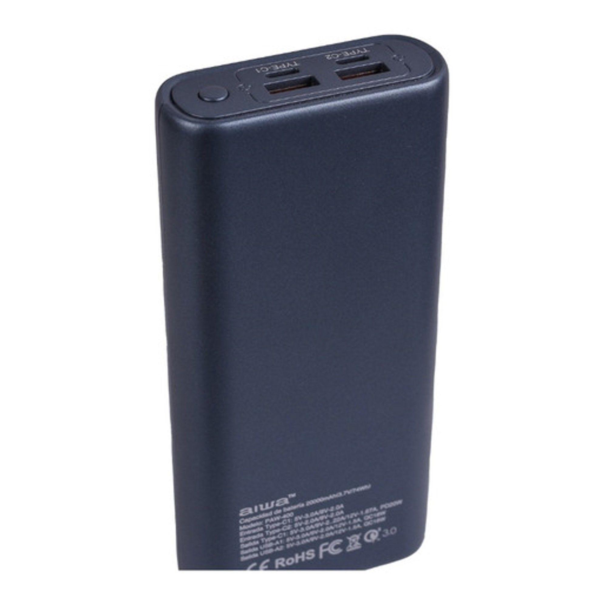 Powerbank Batería Portátil Aiwa 20000Mah-3
