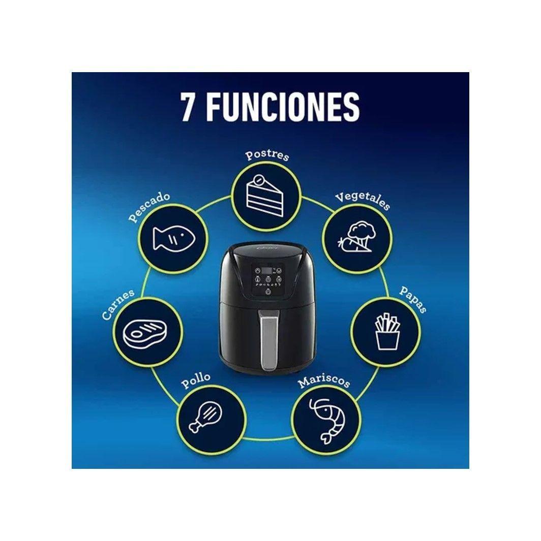 FREIDORA DE AIRE DIGITAL OSTER CAPACIDAD DE 1.8L CKSTAF18DDF-4
