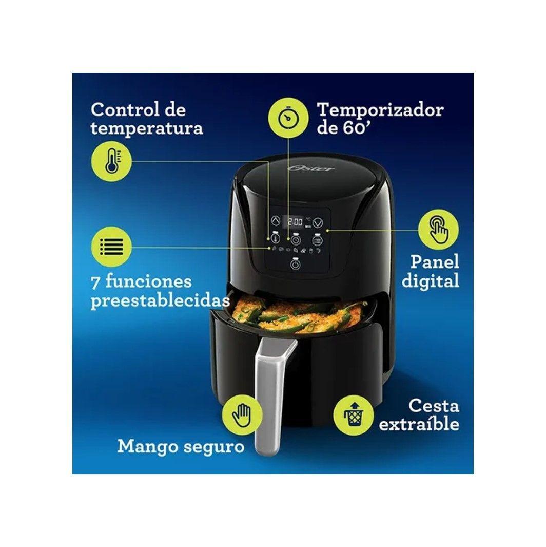 FREIDORA DE AIRE DIGITAL OSTER CAPACIDAD DE 1.8L CKSTAF18DDF-5
