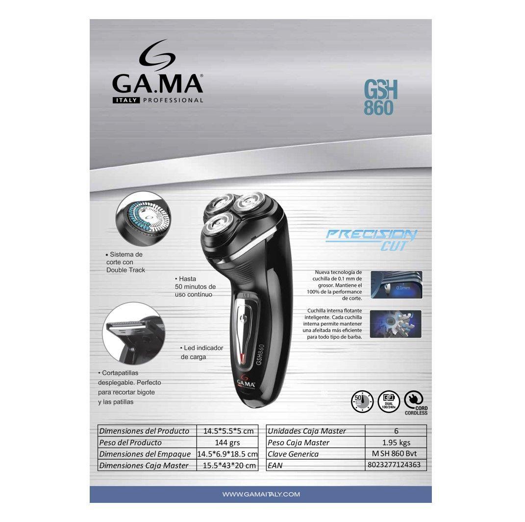 MAQUINA AFEITADORA PORTATIL GAMA GSH860-3