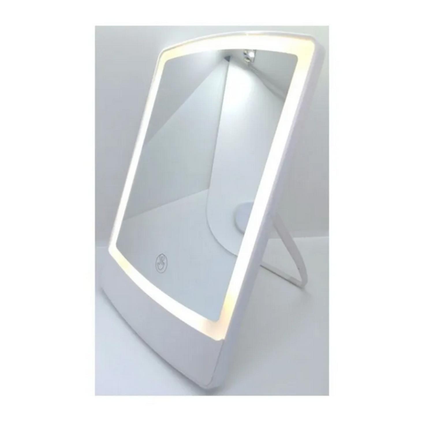 Mini Espejo Led Maquillaje Portatil De Mesa-2