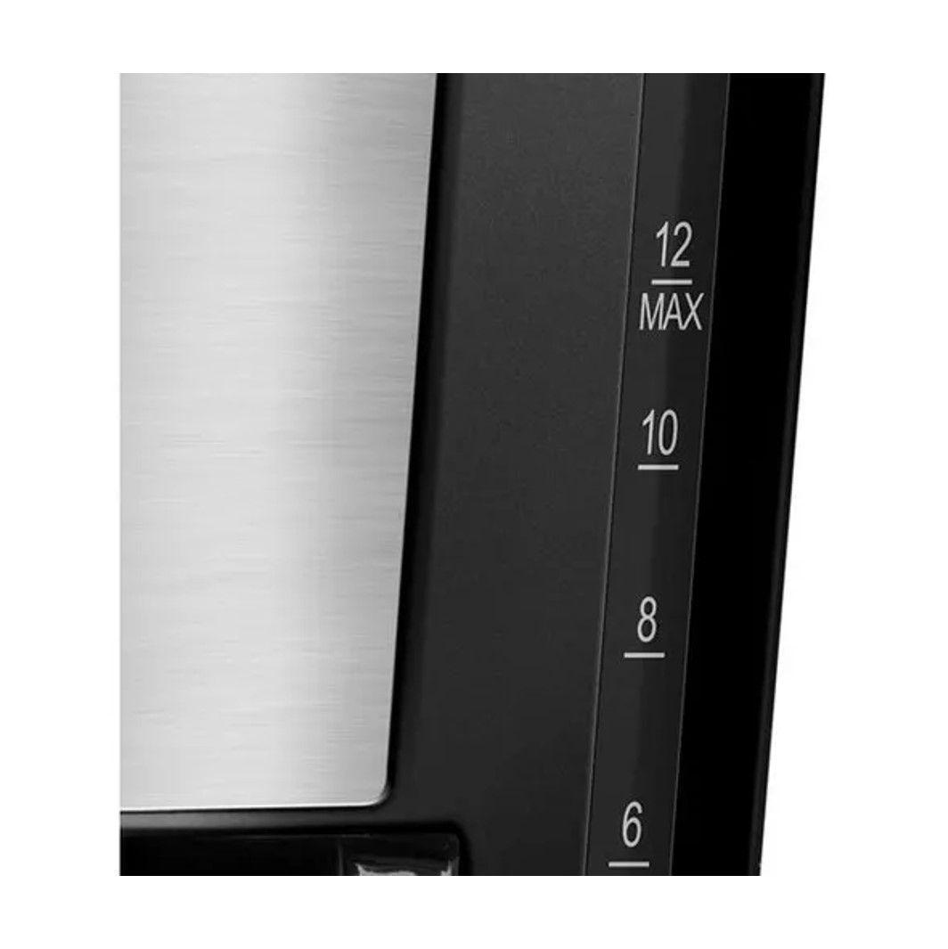 CAFETERAELECTRICA DE FILTRO THOMAS 12 TAZAS 900W JARRA DE VIDRIO-5