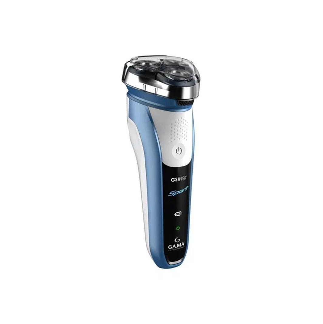AFEITADORA INALAMBRICA RECARGABLE GAMA GSH 987 SPORT AZUL-0