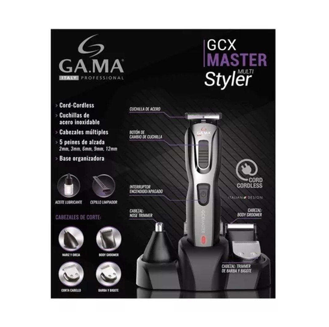 MAQUINA CORTAPELOS GAMA MULTISTYLER GCX MASTER BVT RECARGABLE-1