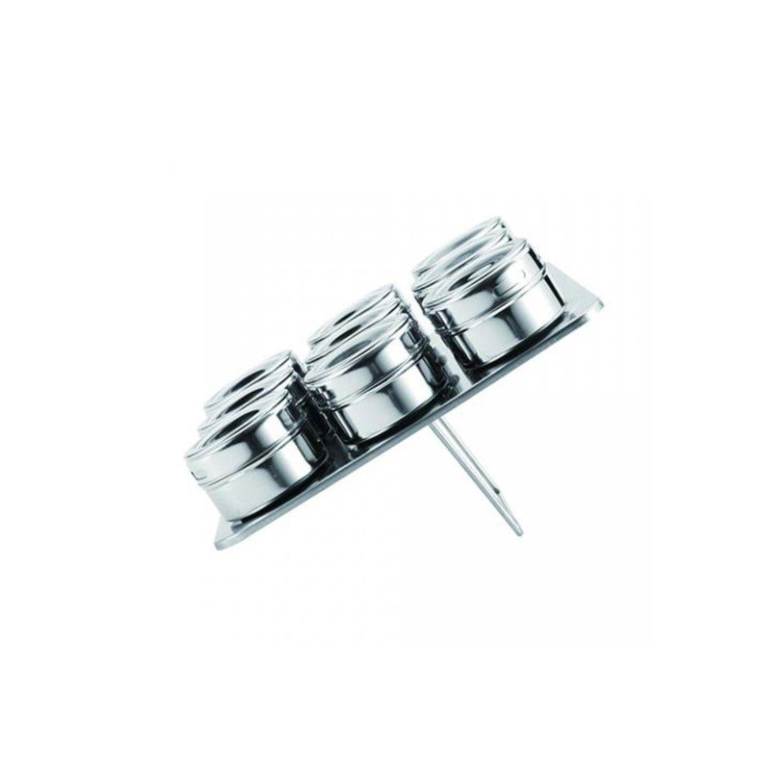  ESPECIEROS MASTER PRO 9 PIEZAS ACERO INOXIDABLE-3