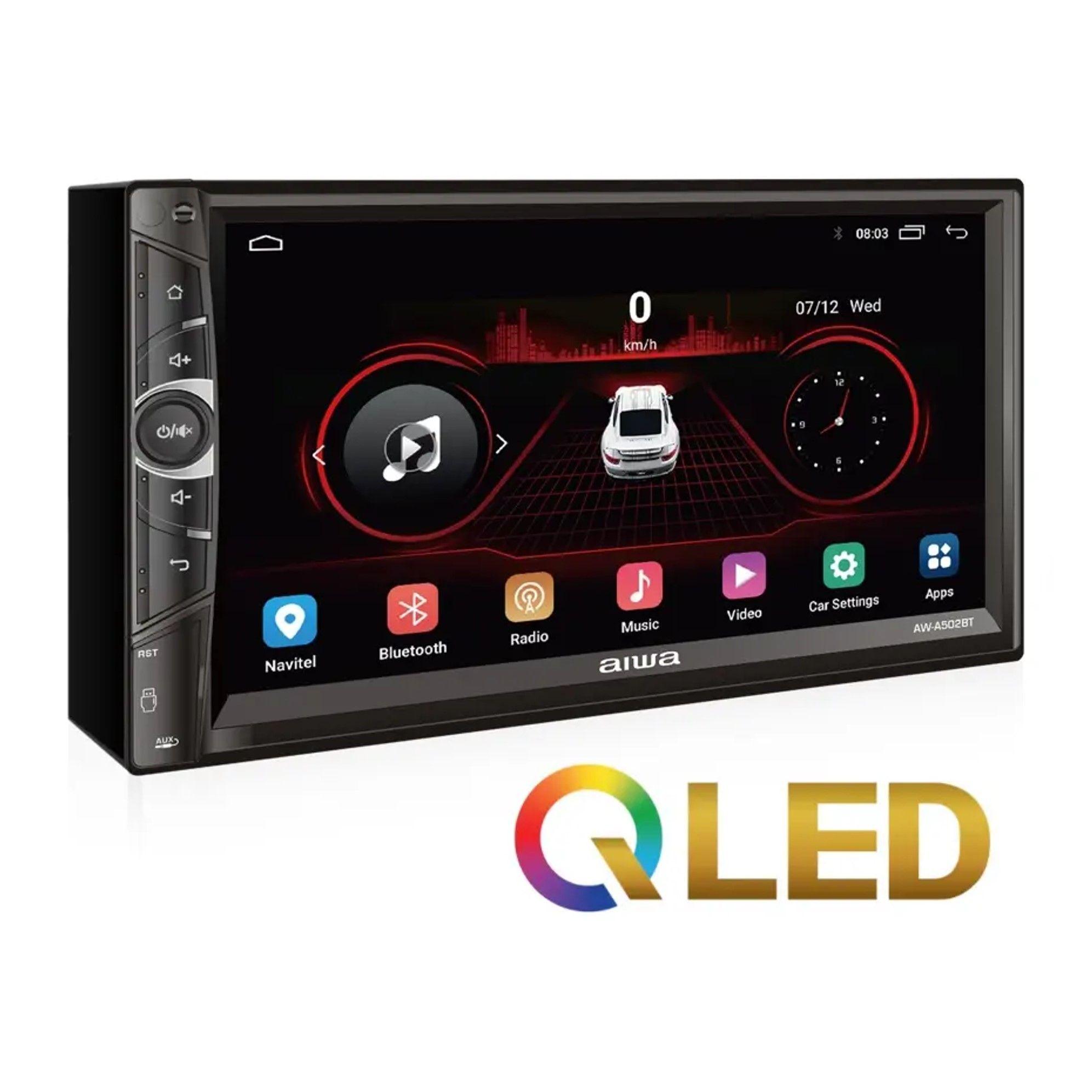 Radio Auto Pantalla Aiwa Android Touch HD 7 Pulgadas Bluetooth-4