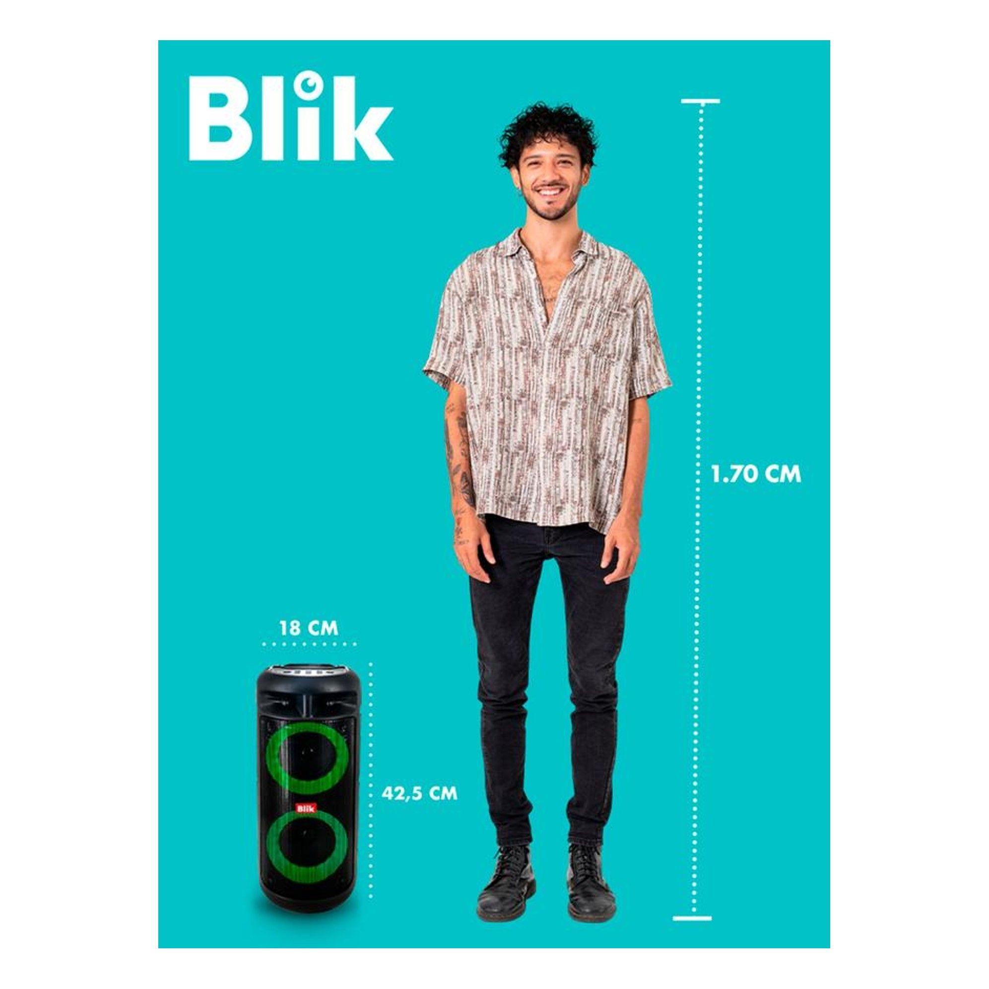 Parlante Karaoke Bluetooth Blik 16W Con Microfono-2