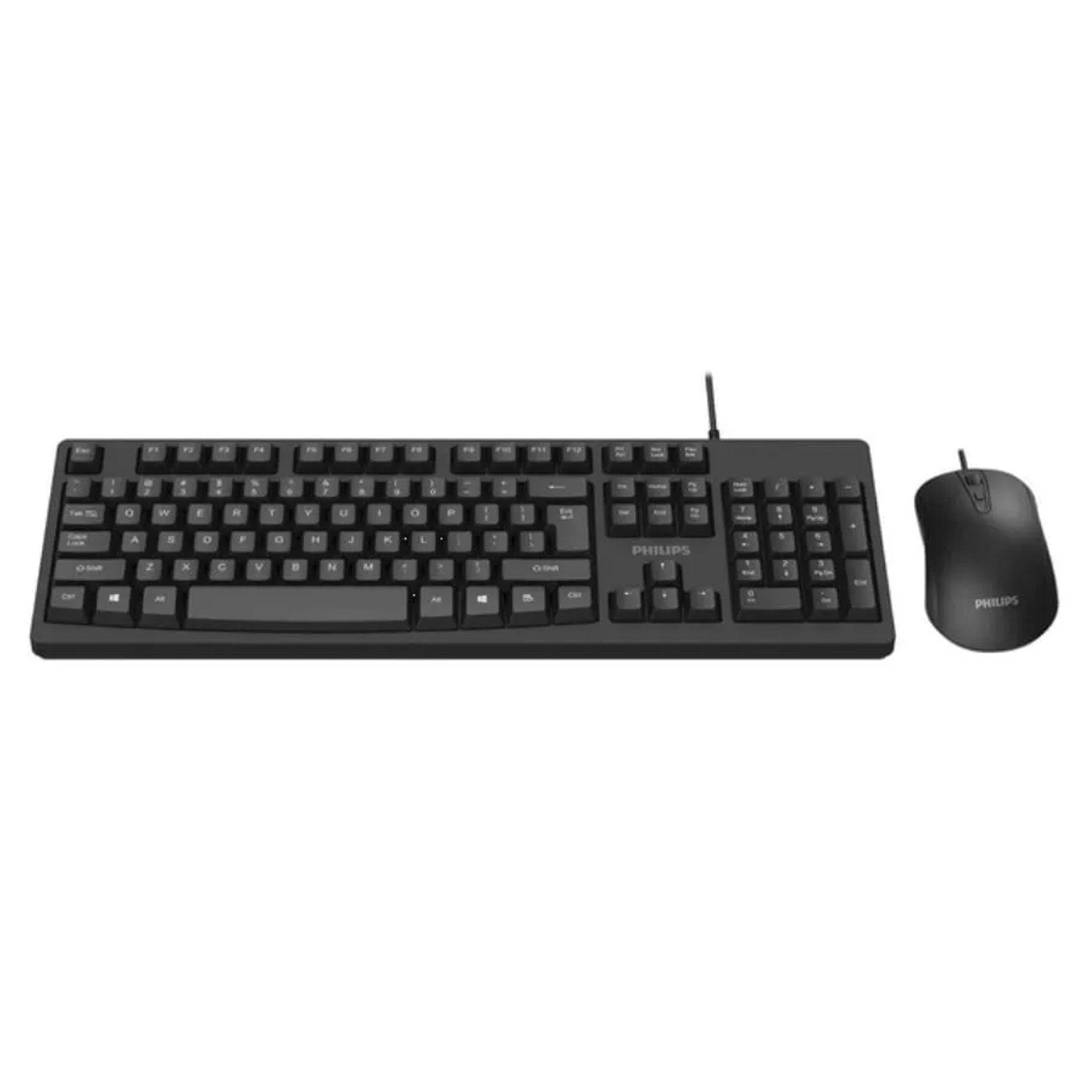 Combo Teclado Gamer y Mouse RGB Philips SPT6214-2