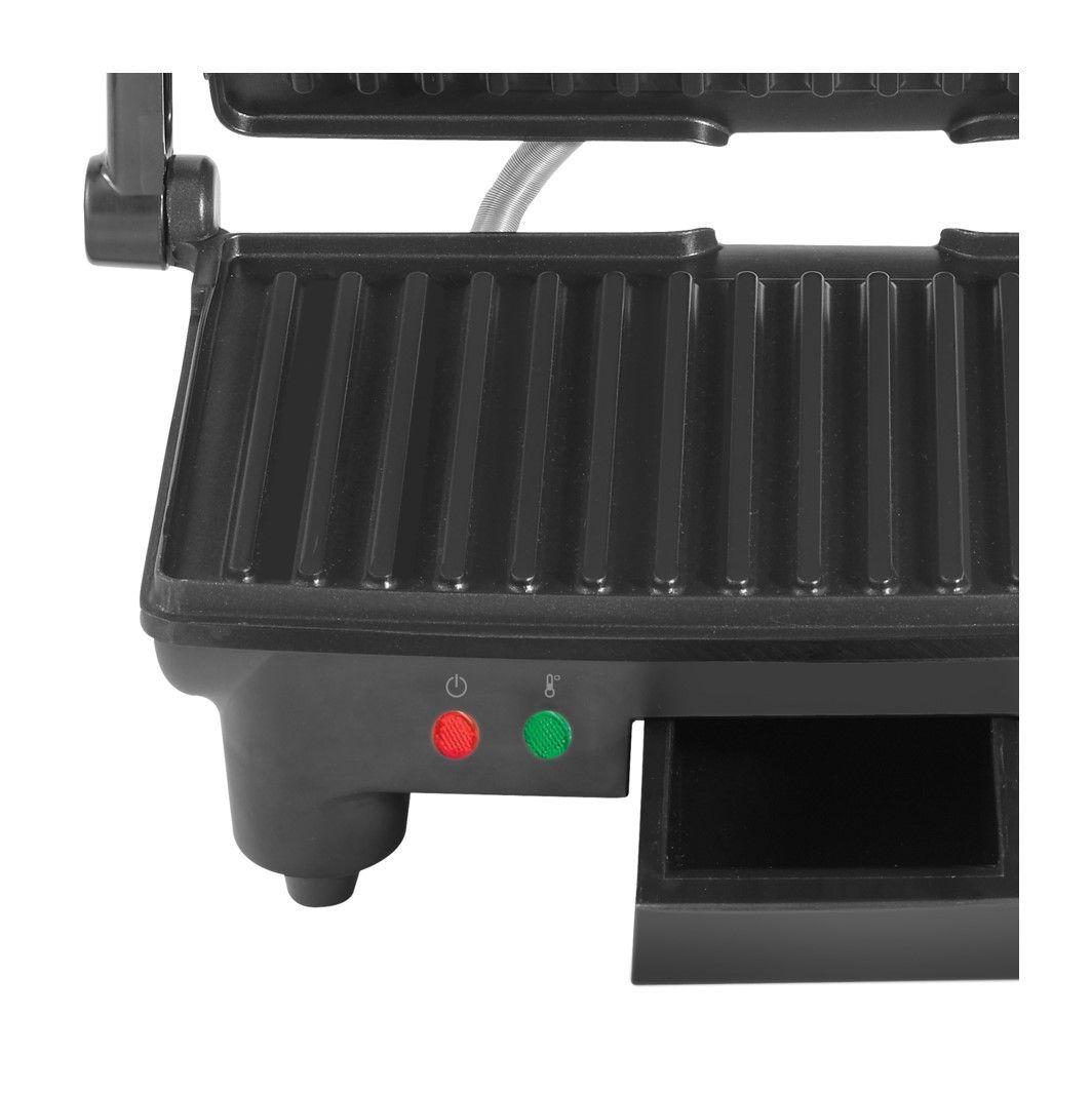 Tostador Antiadherentes Panini Black Decker 900W-2