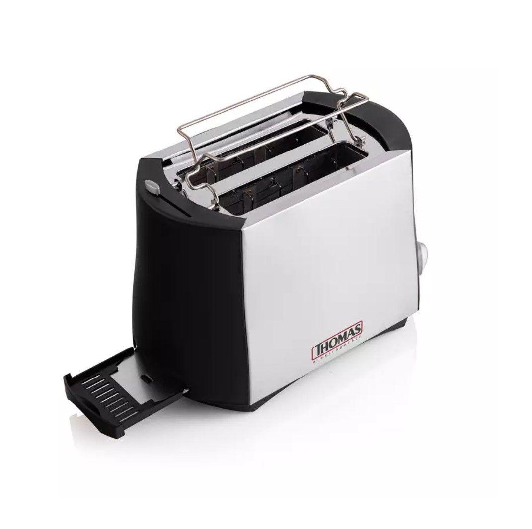 TOSTADOR DE PAN ELECTRICO 2 PANES THOMAS 800W-2