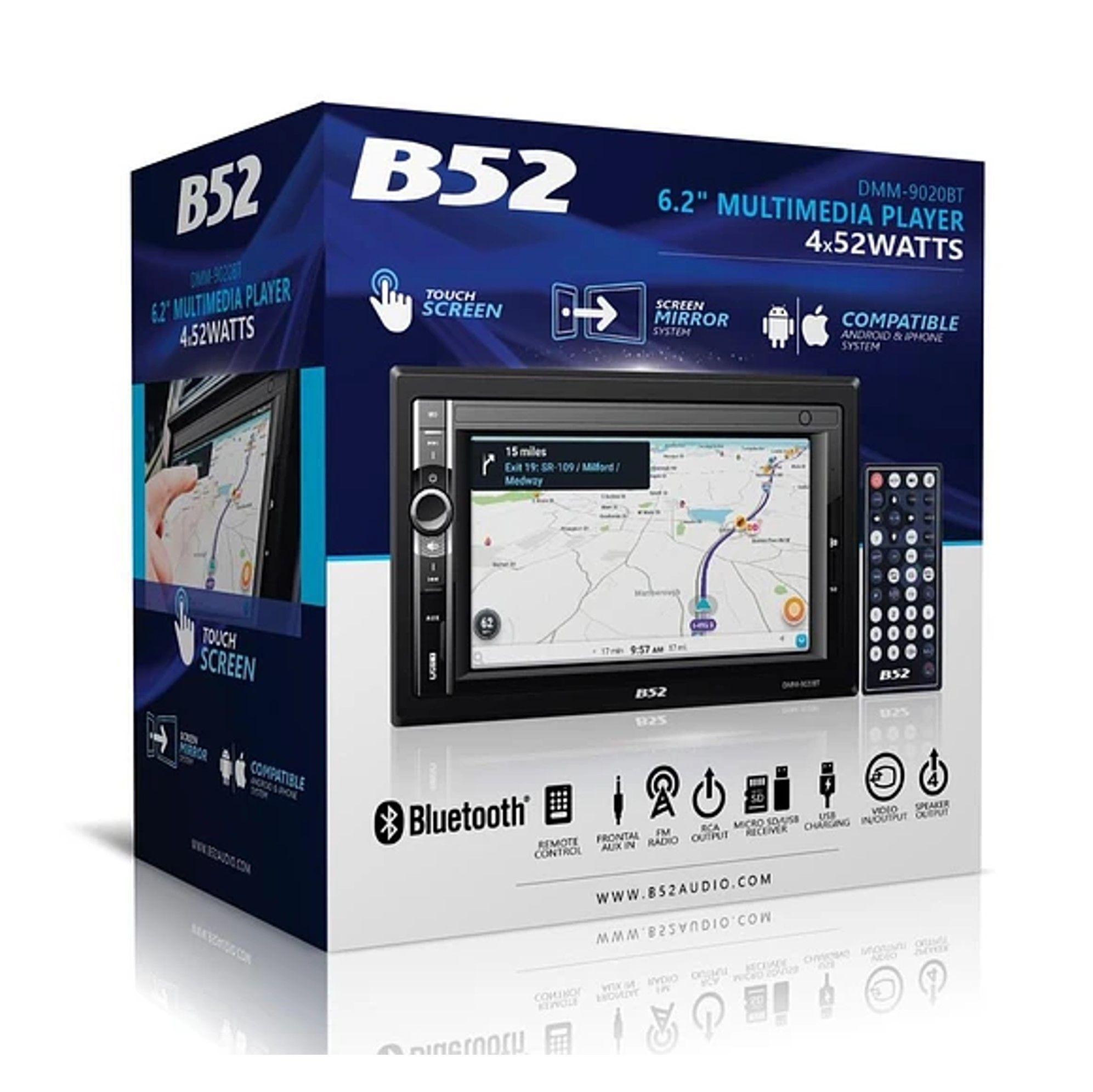 RADIO AUTO CON PANTALLA 2 DIN BLUETOOTH DMM 9020BT-4