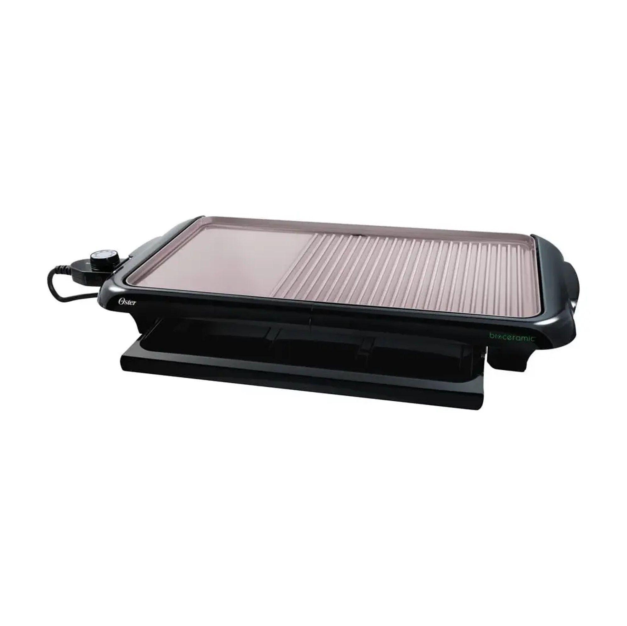 Parrilla Oster Bioceramic Antiadherente Electrica 1450w-1