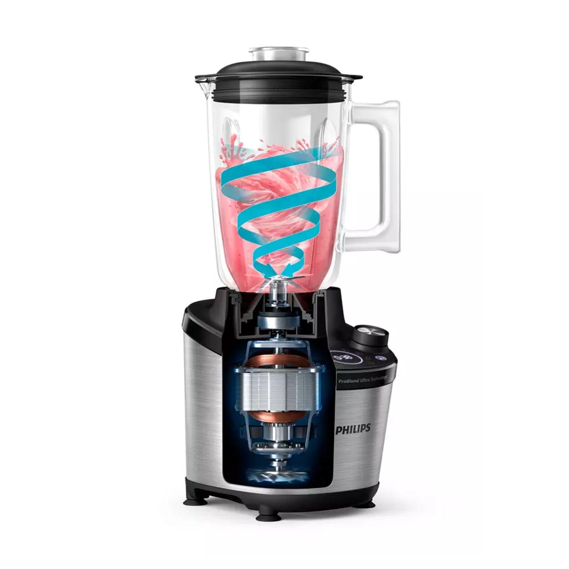 Licuadora Philips 1500w 2 Litros Acero Inoxidable-2