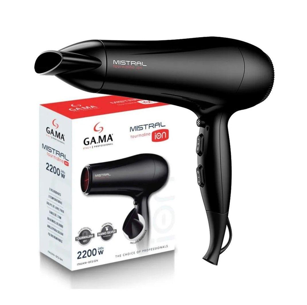 SECADOR DE PELO MISTRAL TURMALINA ION 220V 3 TEMPERATURAS-2
