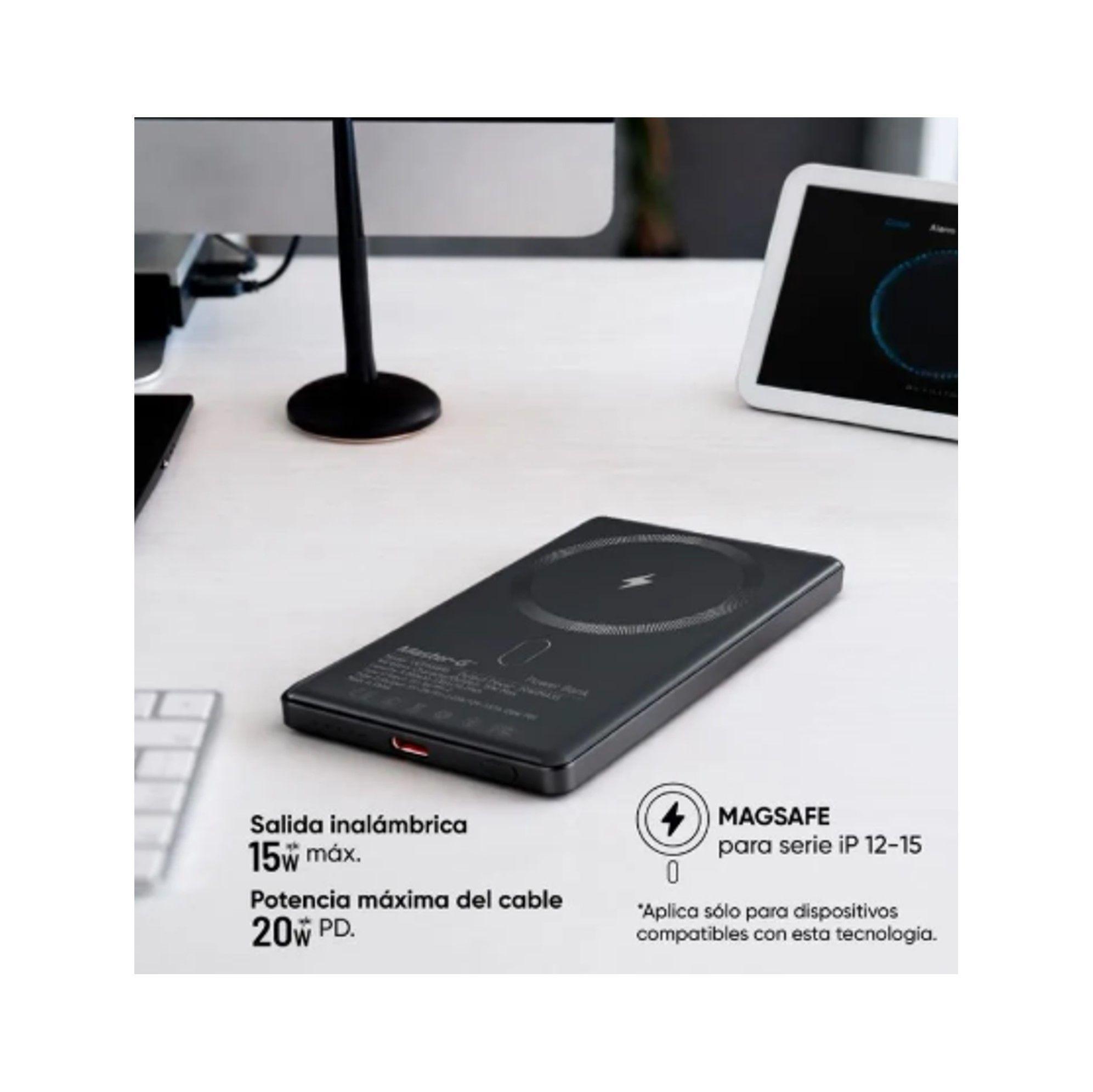 Batería Externa Cargador Inalámbrico 5000mah-3