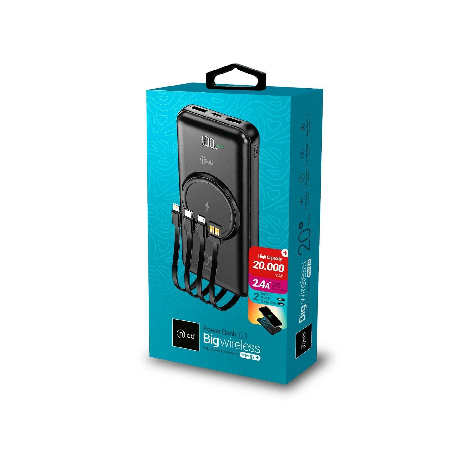 Cargador Portátil Power Bank 20000mah Microlab-4