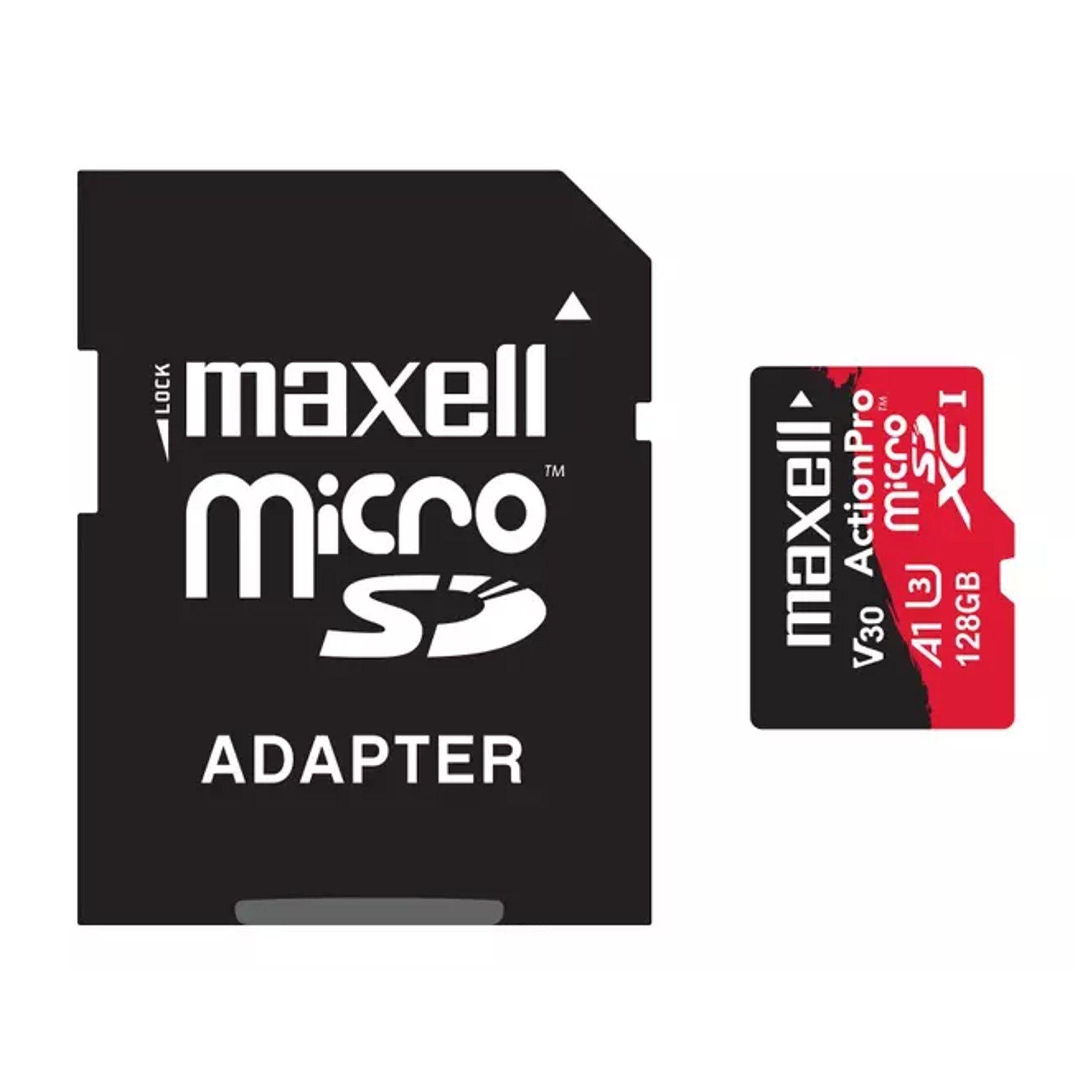 Tarjeta de Memoria MicroSD Maxell 128GB UH 3 8K A1 100MBS-2