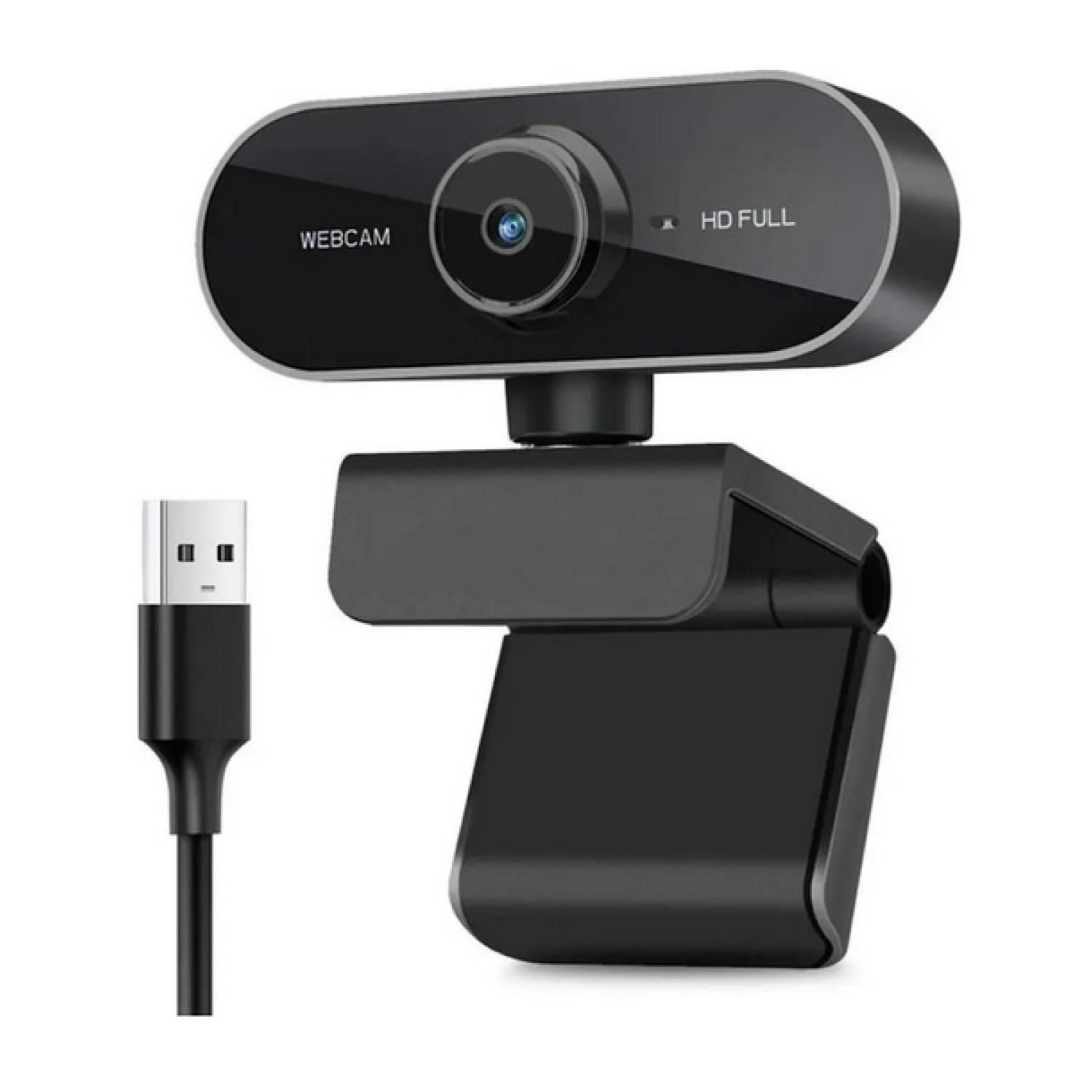 Webcam Full Hd 1080p Mini Usb Portatil Negro-2