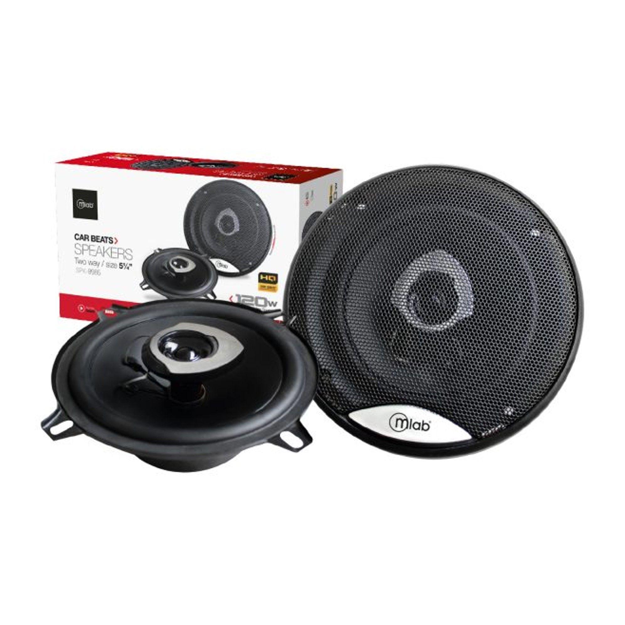 Par de Parlantes Para Auto Microlab 120w-1