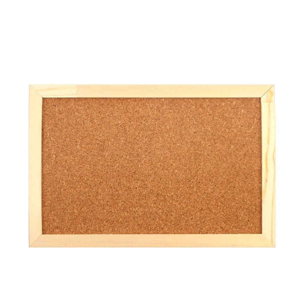 Tablón De Anuncios De Corcho Para Colgar 30 x 40 cm-2