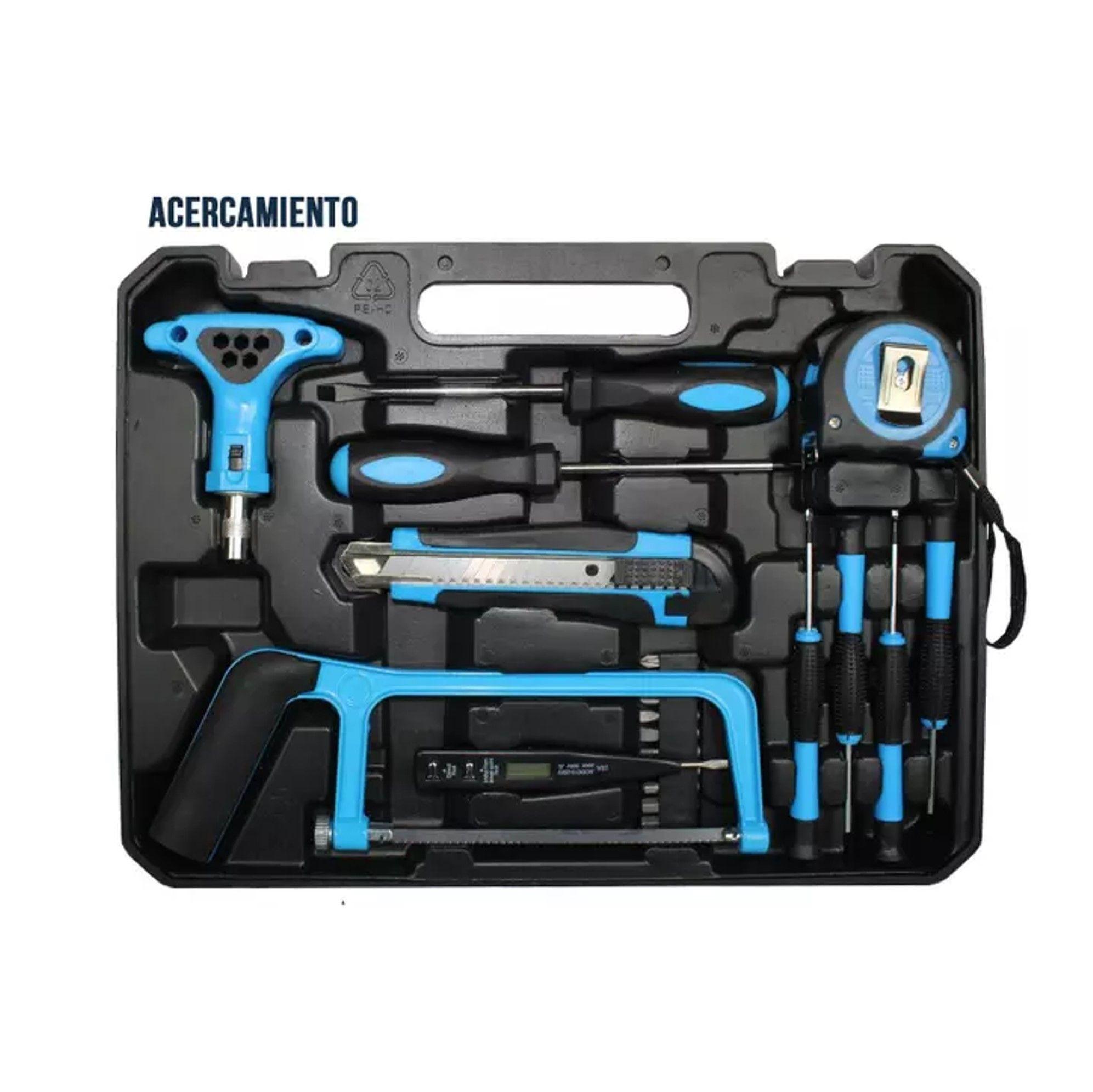 Caja de Herramientas 133 Piezas Blaupunkt Prokit 400-3