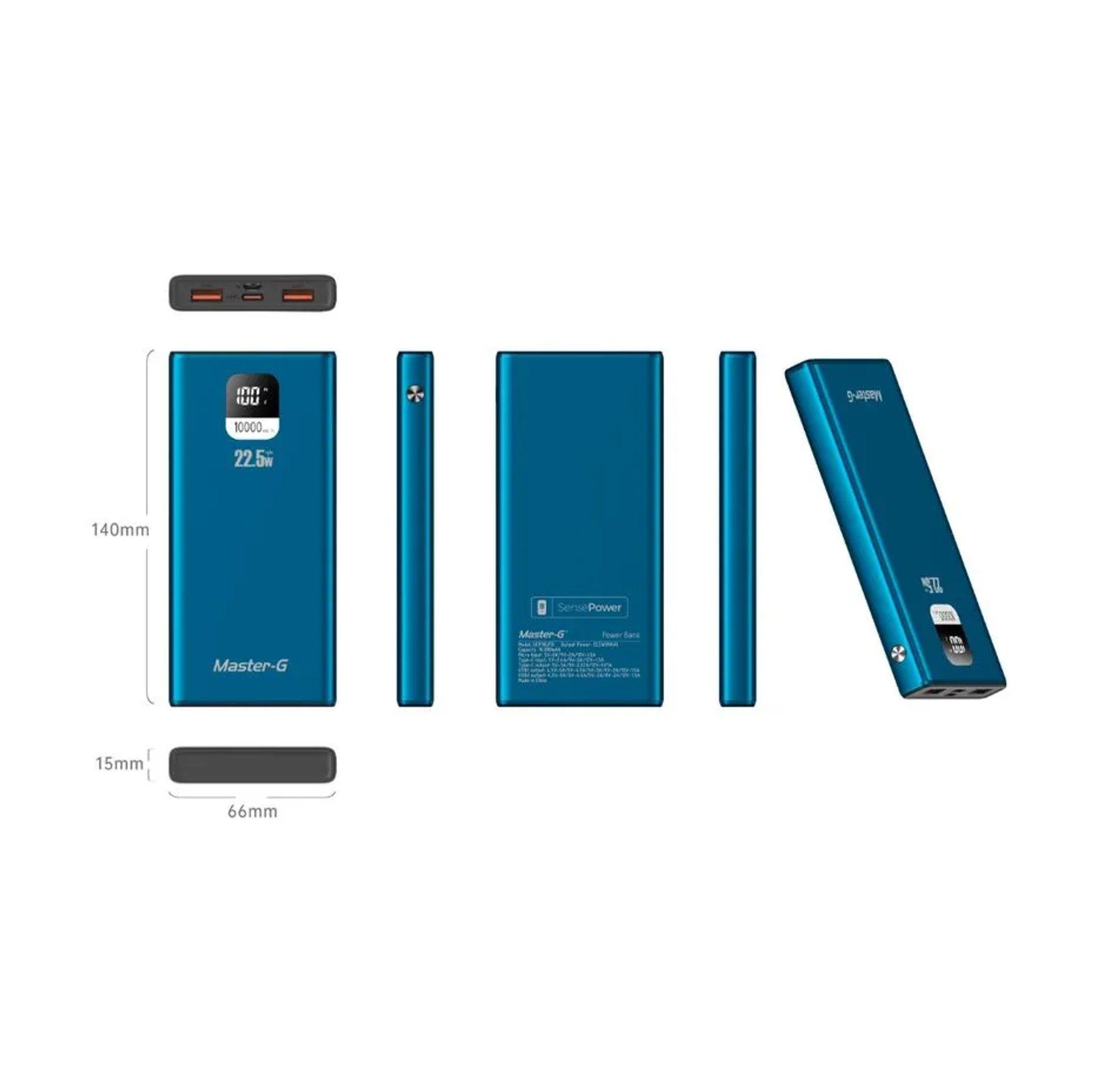 Batería Externa Cargador Portátil Master G 10000mah-2