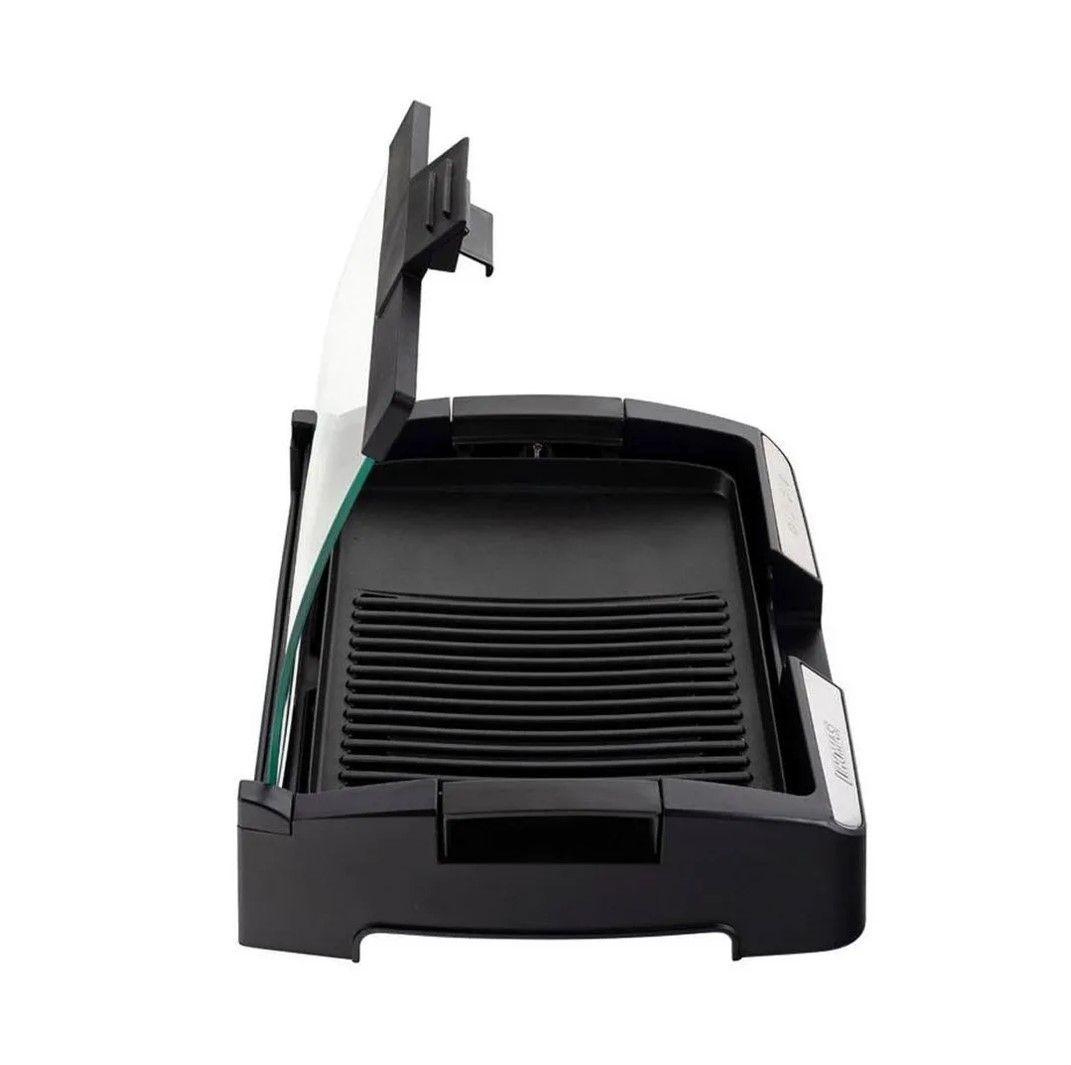 Parrilla El ctrica Con Tapa de Vidrio 1800W Thomas-2