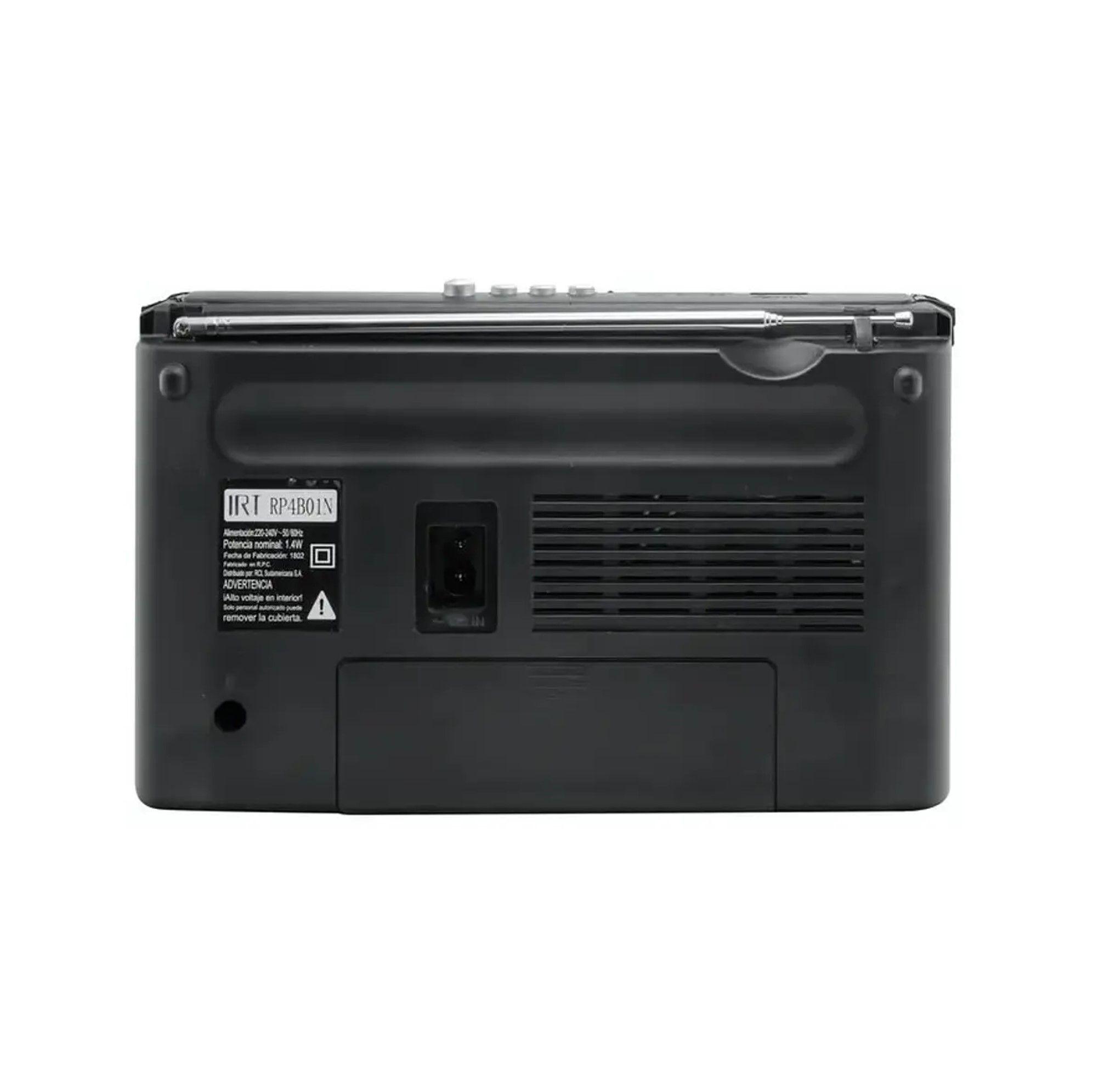 Radio IRT Bluetooth Fm Am 4 Bandas Msd Bater a Recargable-2