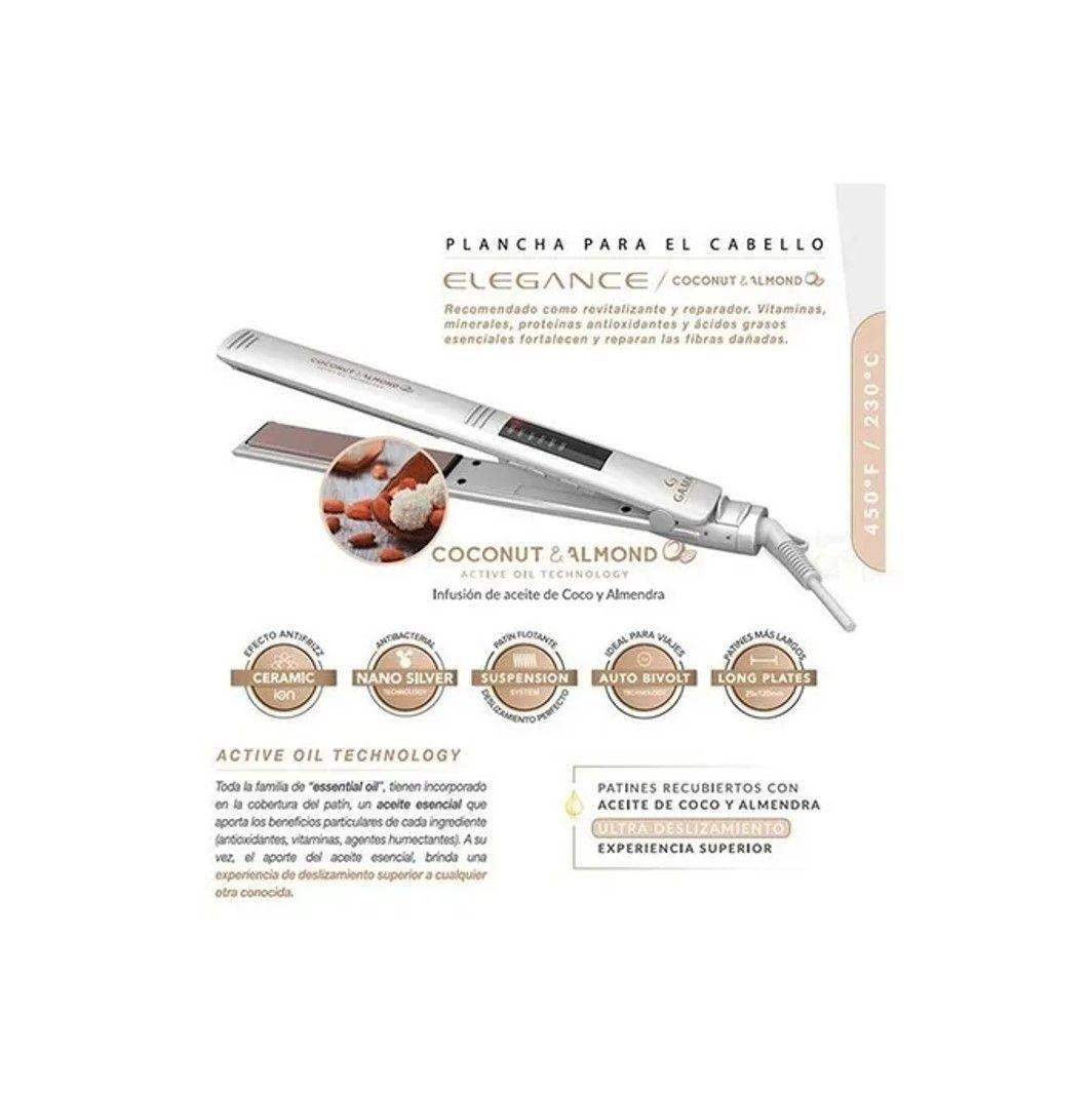 ALISADOR DE PELO GAMA COCONUT LED DIGITAL-3