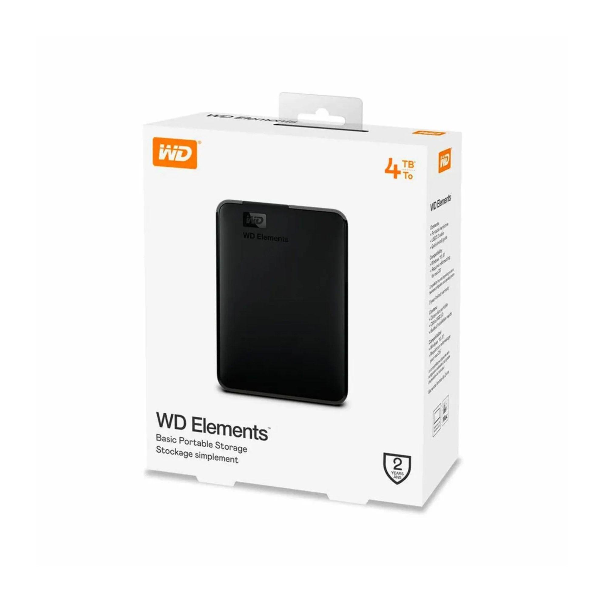 Disco Duro Port til WD Elements de 4TB-3