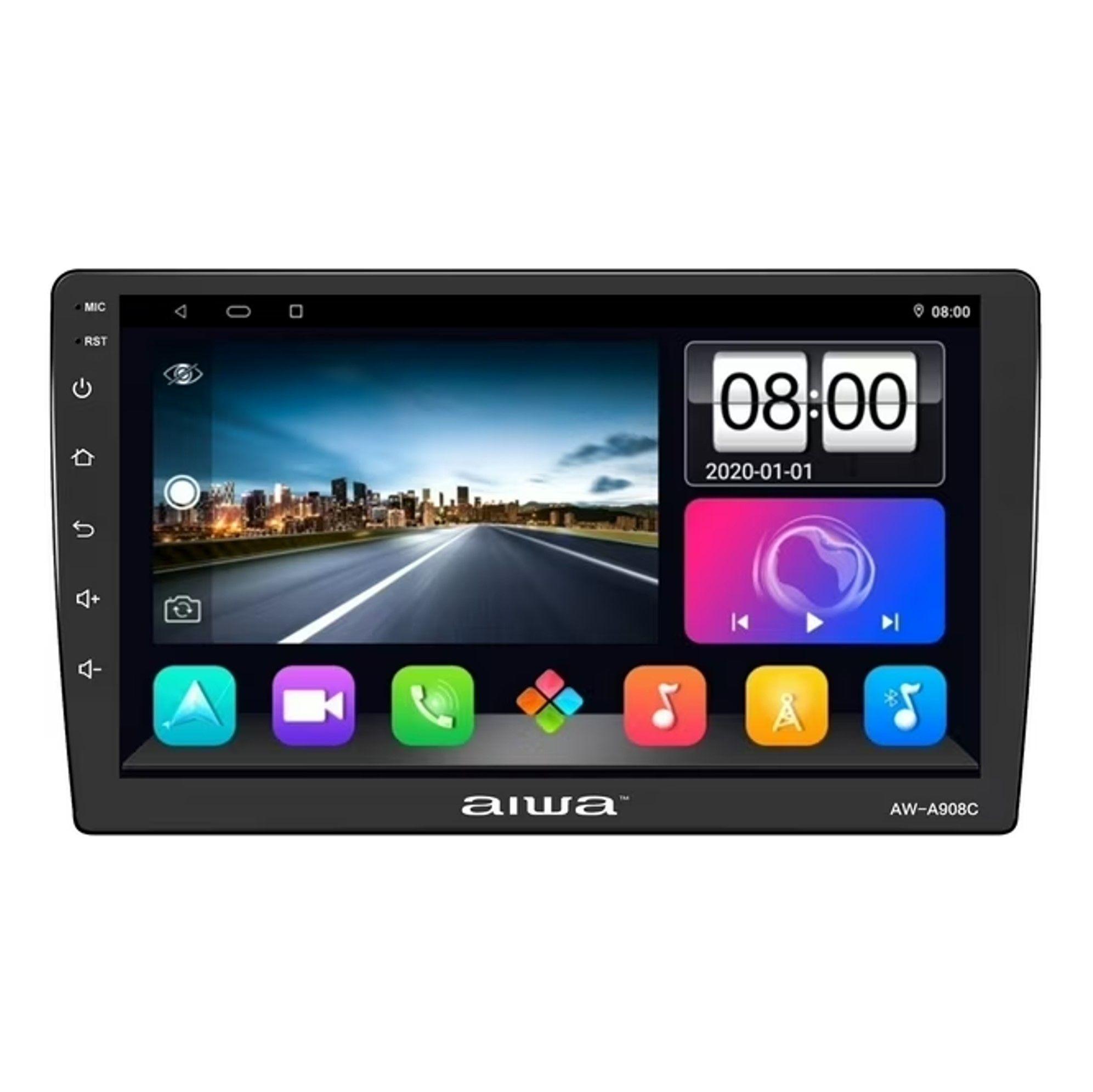 Radio Auto Android 2 Din Hd 9 Pulgadas Aiwa 4gb Ram Wifi-0