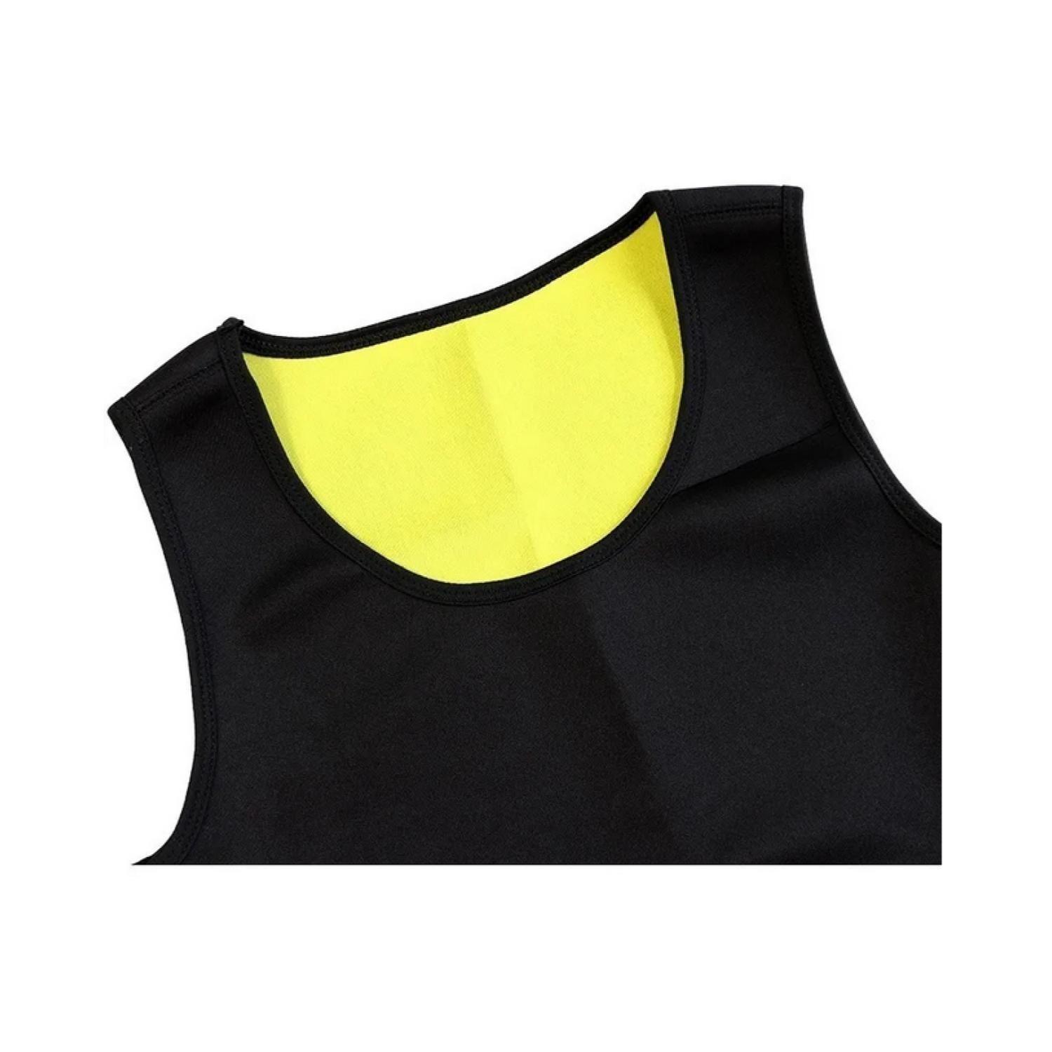 Faja Sauna Reductora Hombre Sudadera Adelgazante Neopreno XL-1