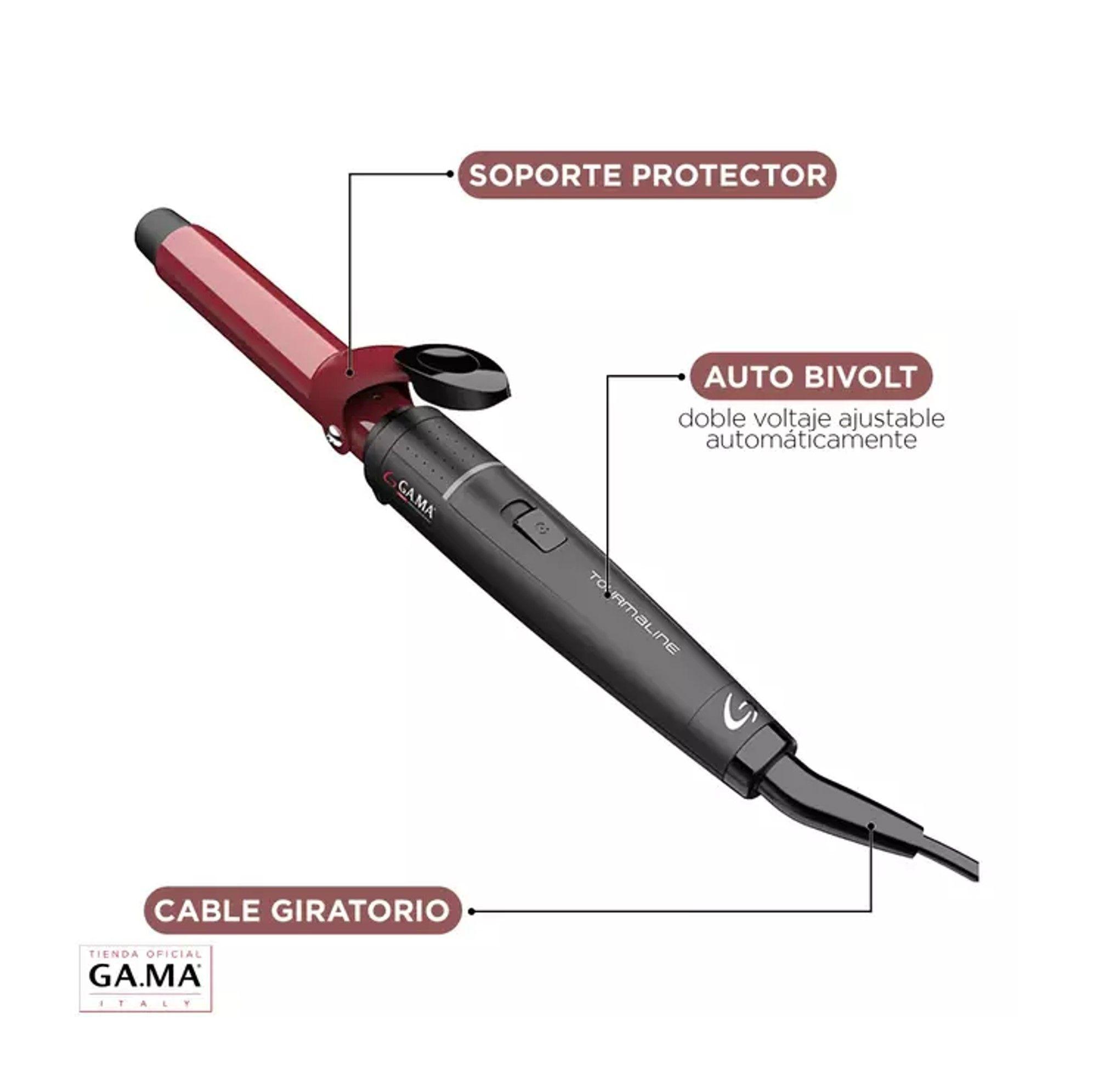 ONDULADOR DE PELO TOURMALINE 19MM NANO SILVER-2