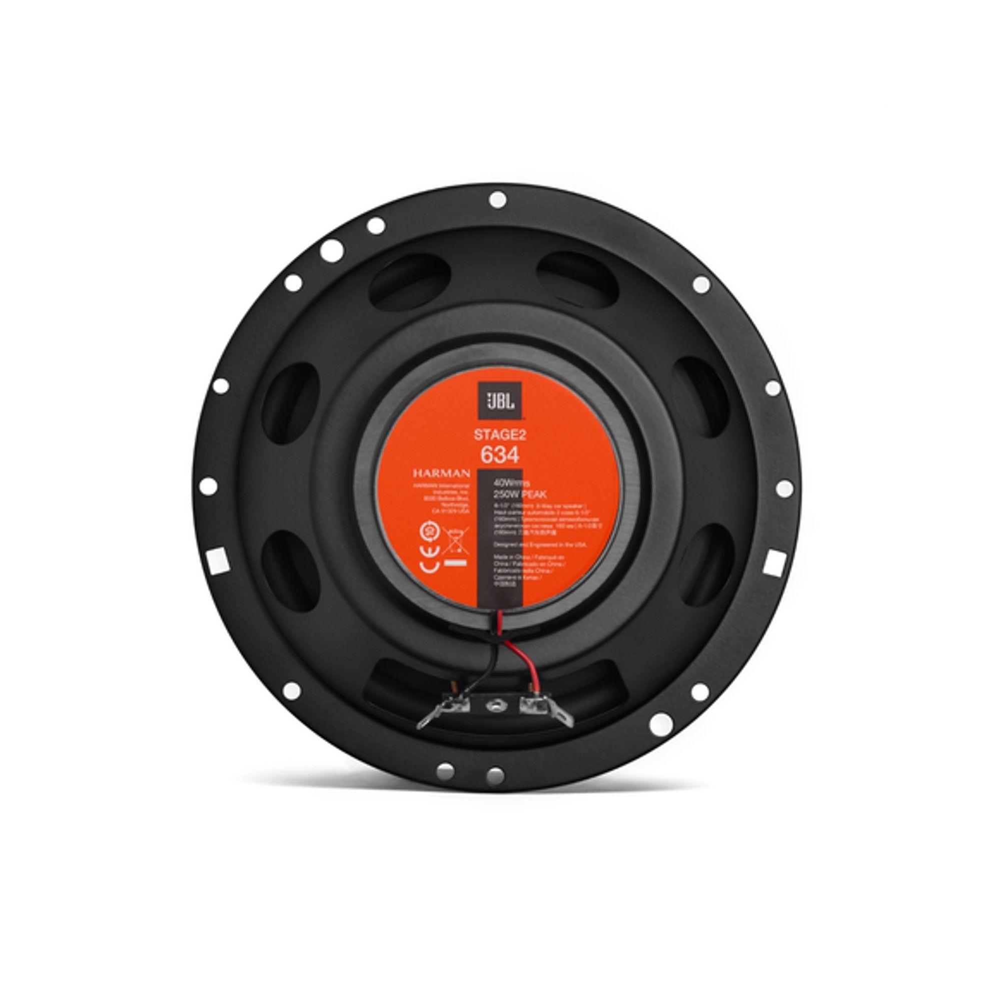 Parlantes De Auto JBL Stage2 634 250w 6 5 Pulgadas 3 Vias-2