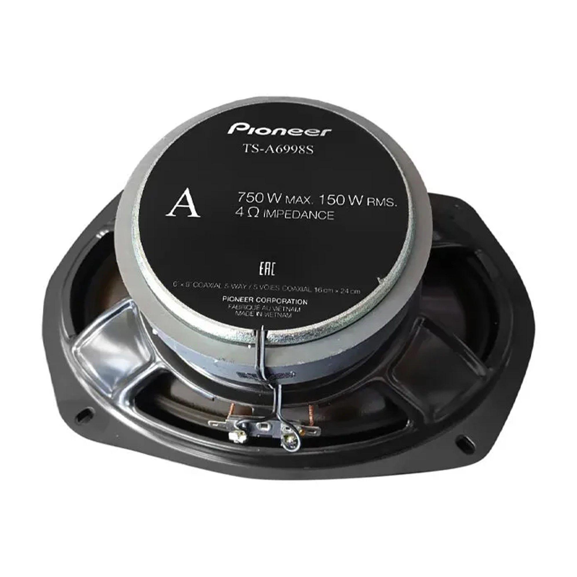 Par de Parlantes Pionner 6x9 750w 5 Vias-3