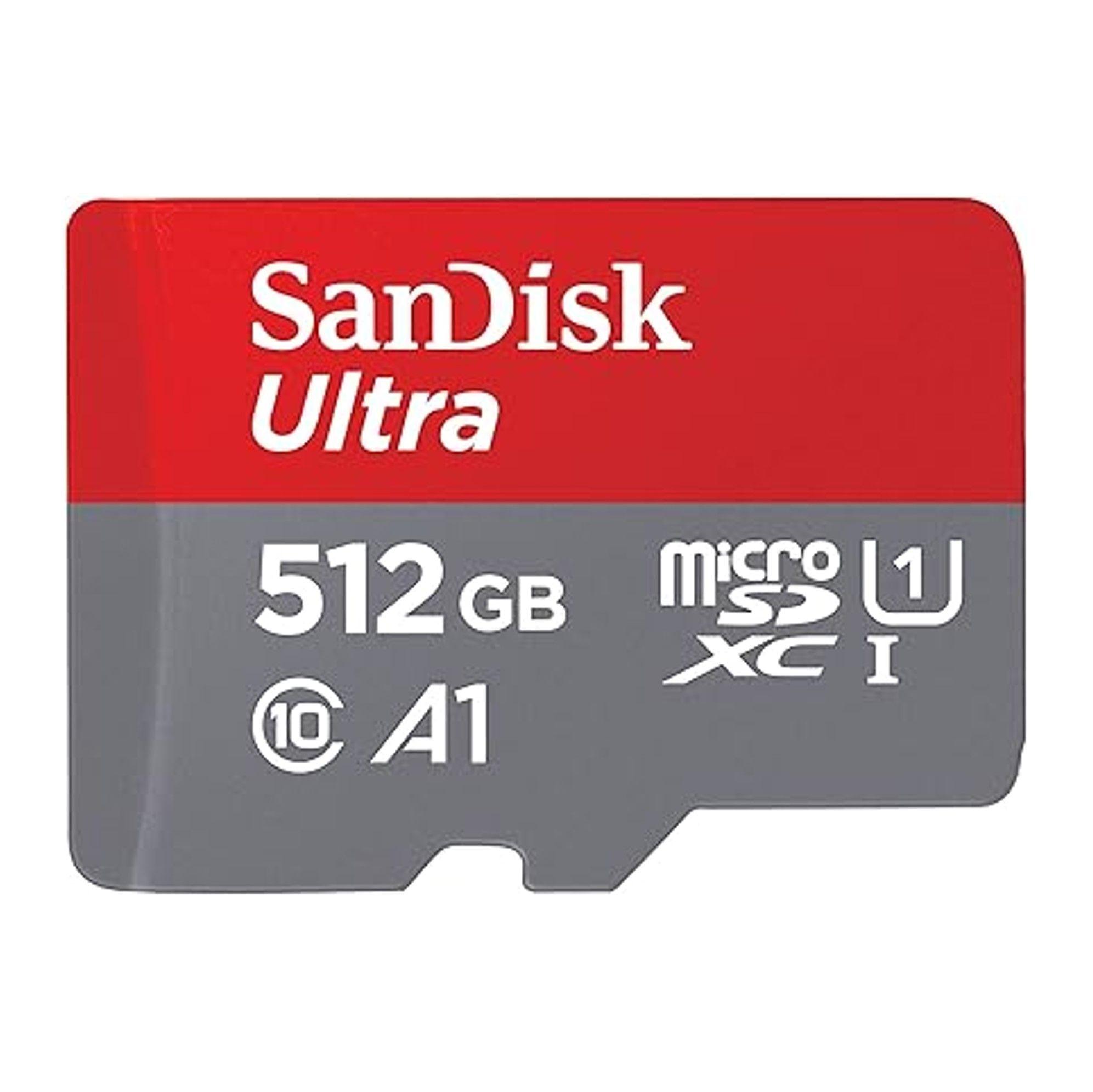 TARJETA DE MEMORIA SANDISK MICRO SD 512GB ULTRA ADAPTADOR-2