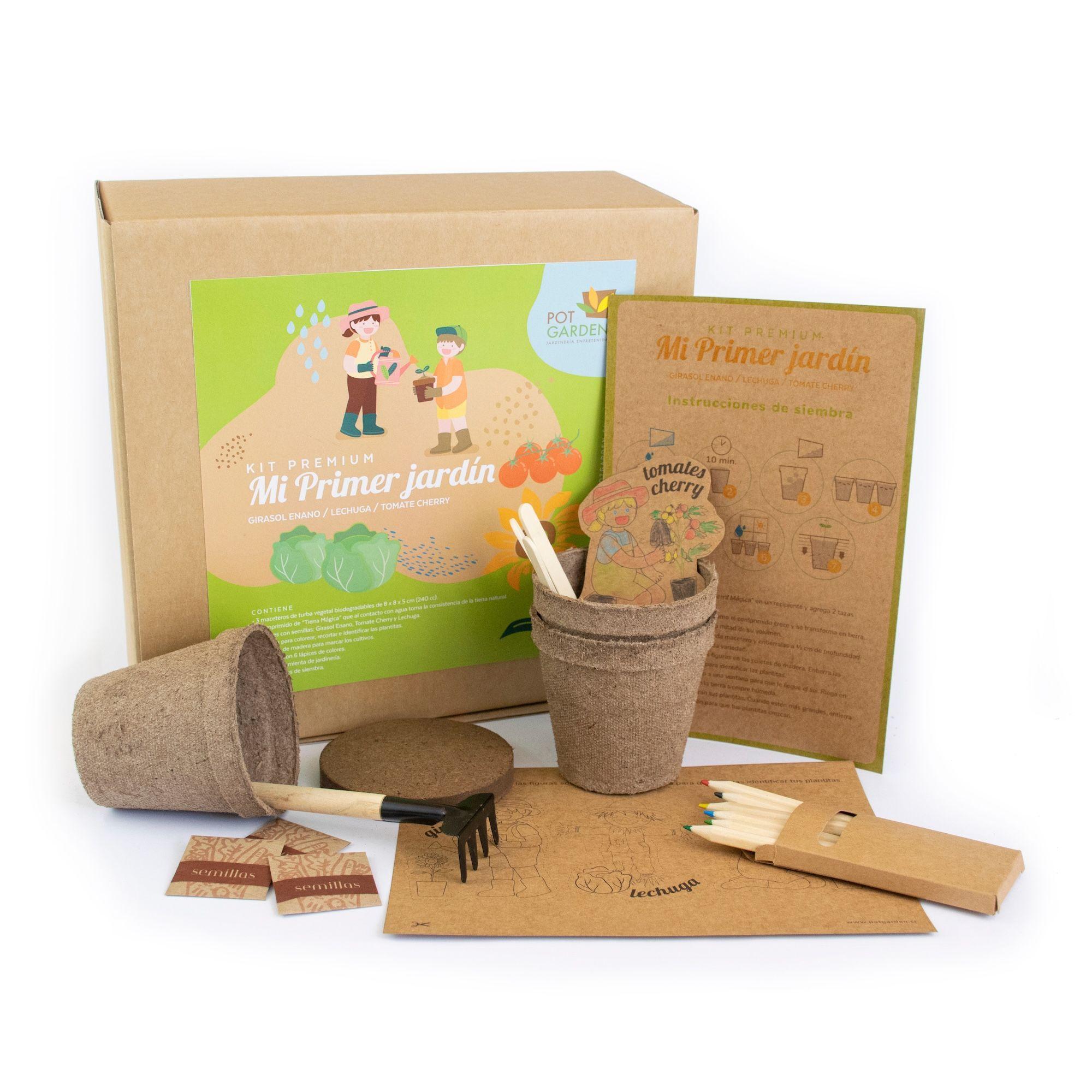 KIT DE SIEMBRA MI PRIMER JARDIN PARA NI OS-0