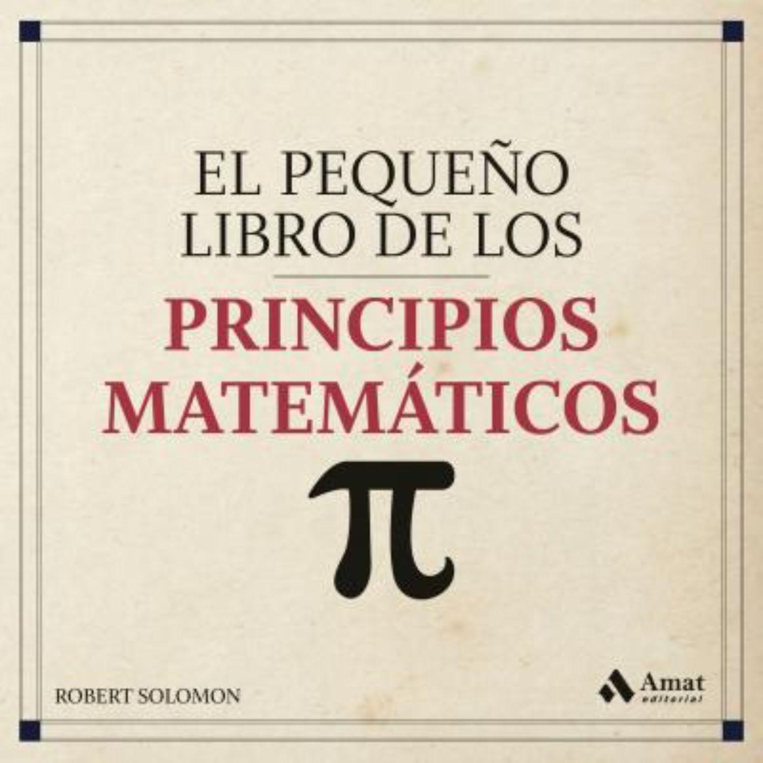 El Pequeño Libro De Los Principios Matemati.-0